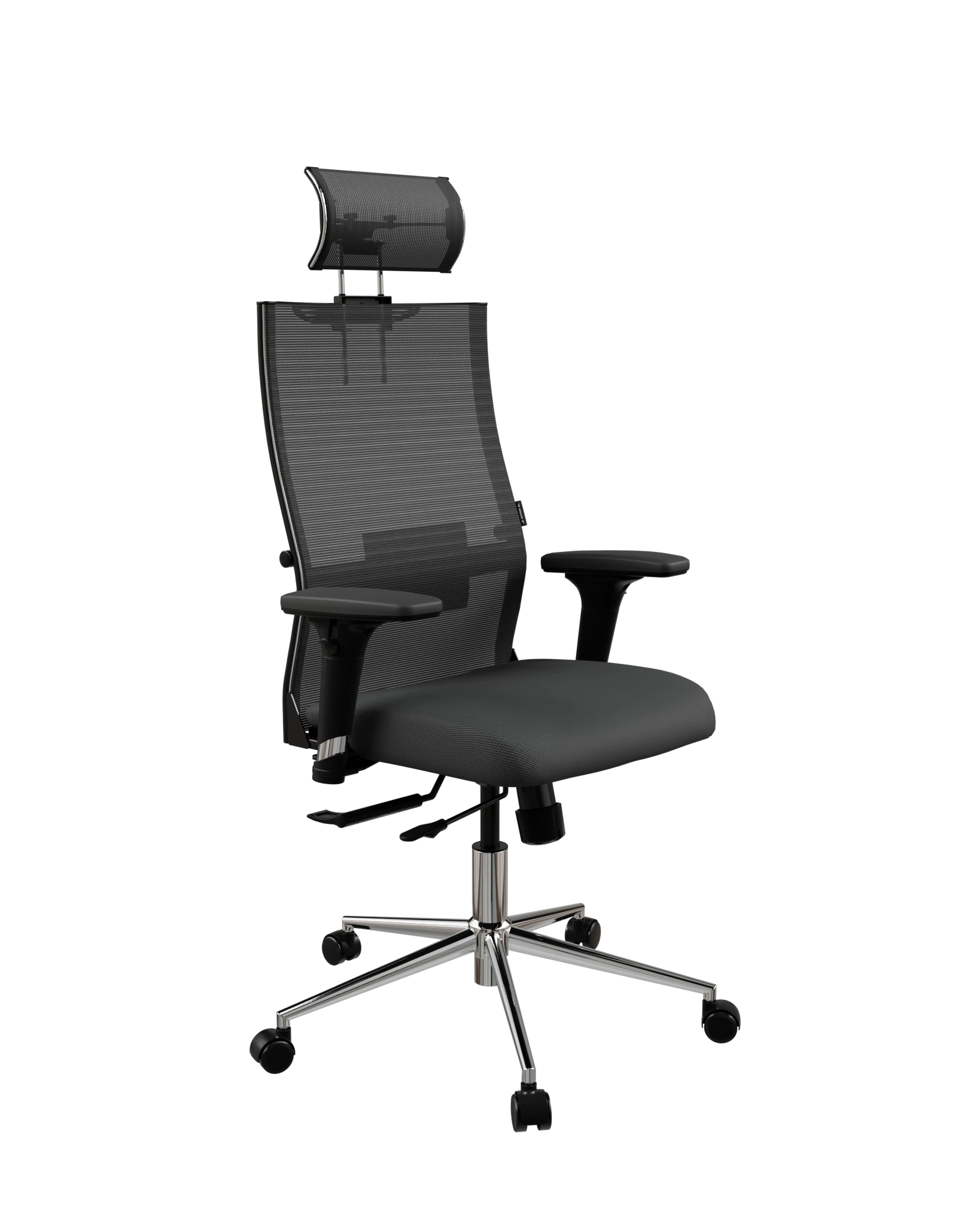 SynchroSit Air 24/7 B2-287D - Italy+UMF(X1), Черный