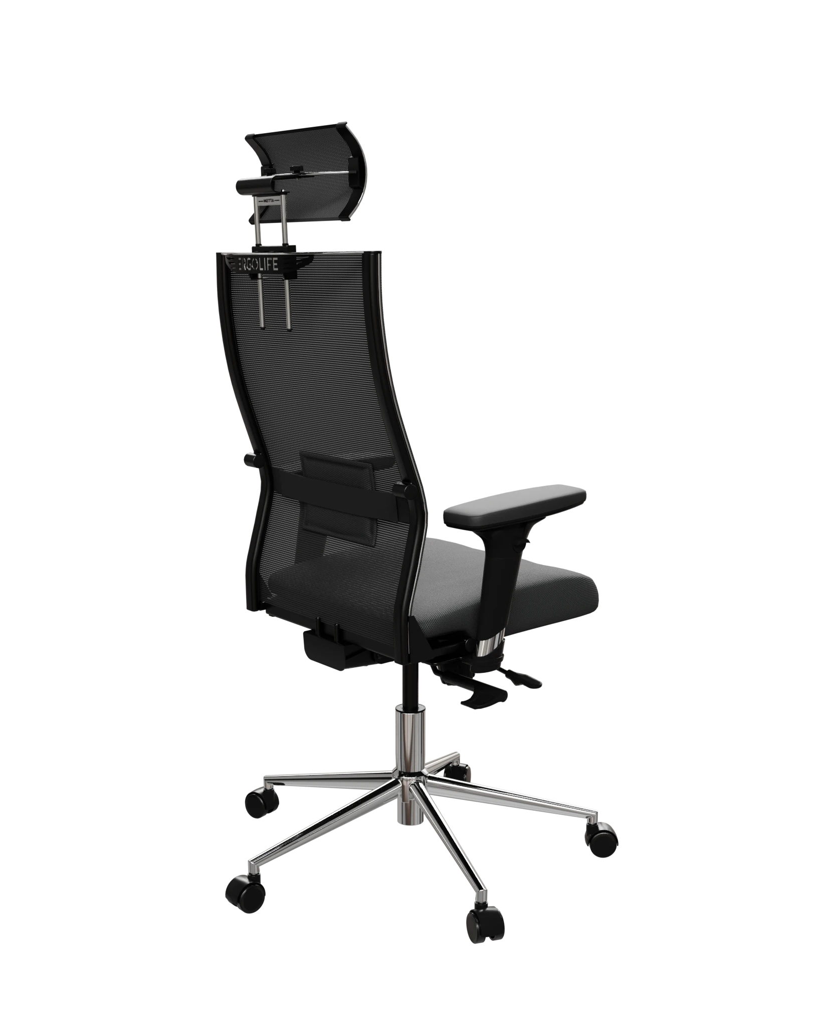 SynchroSit Air 24/7 B2-287D - Italy+UMF(X1), Черный