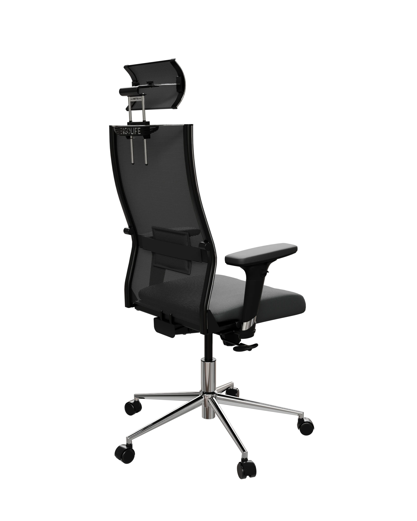 SynchroSit Air 24/7 B2-287D - Italy+UMF(X1), Черный