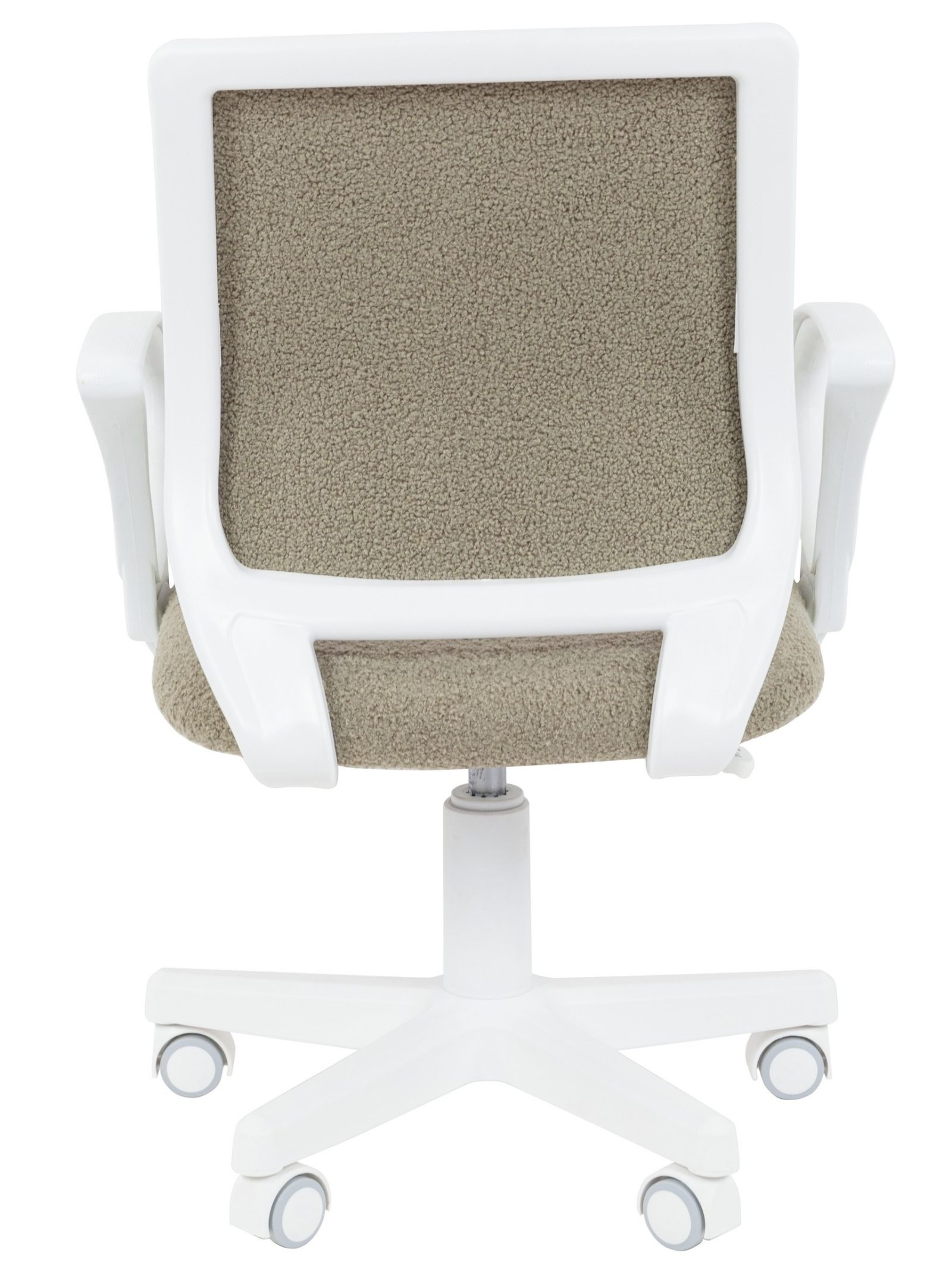 Детское компьютерное кресло CHAIRMAN ТИН 112, ткань букле, оливка, пластик белый