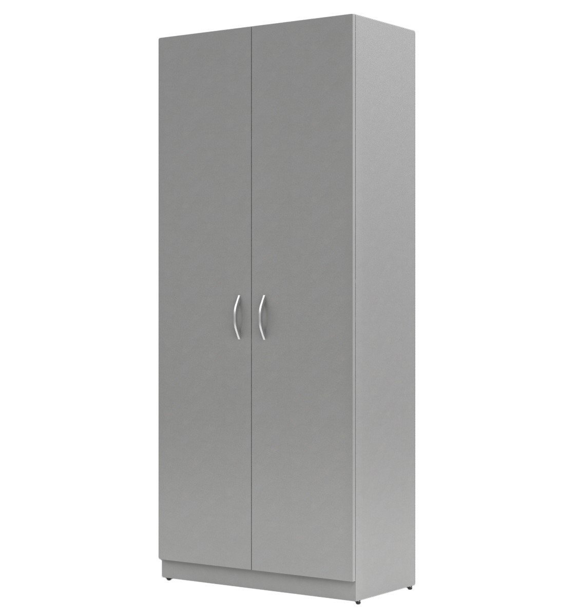 Гардероб SIMPLE SR-G.1, серый, 770х375х1815 мм