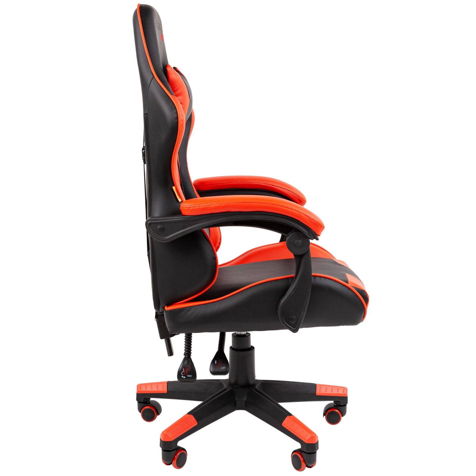 Игровое компьютерное кресло CHAIRMAN 29, экокожа, черный/красный (M)