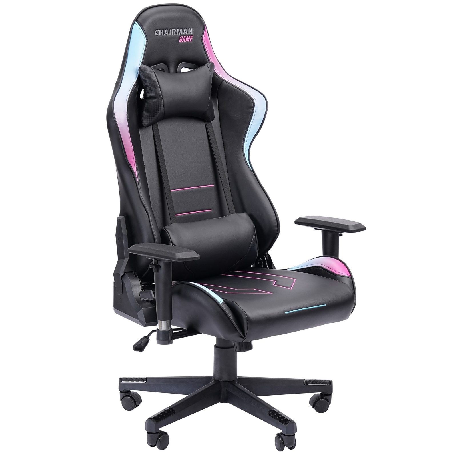 Игровое компьютерное кресло CHAIRMAN 32 экокожа, черный