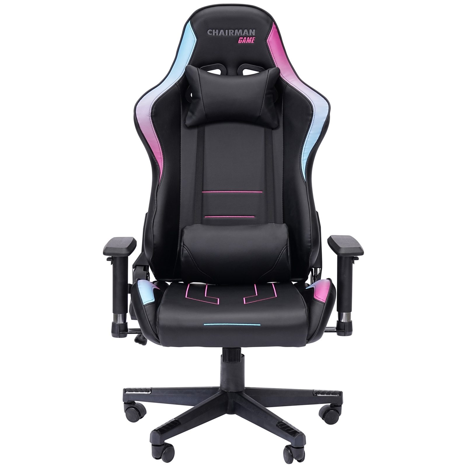 Игровое компьютерное кресло CHAIRMAN 32 экокожа, черный