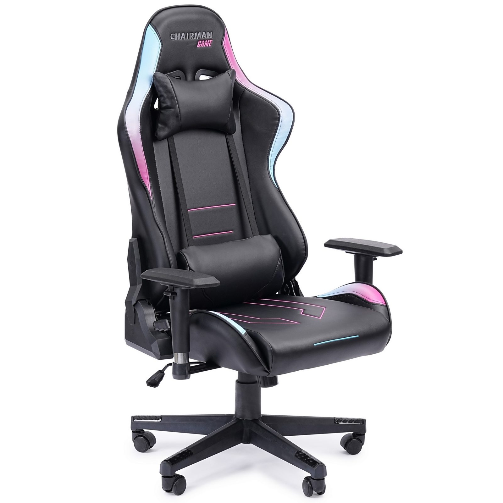 Игровое компьютерное кресло CHAIRMAN 32 экокожа, черный