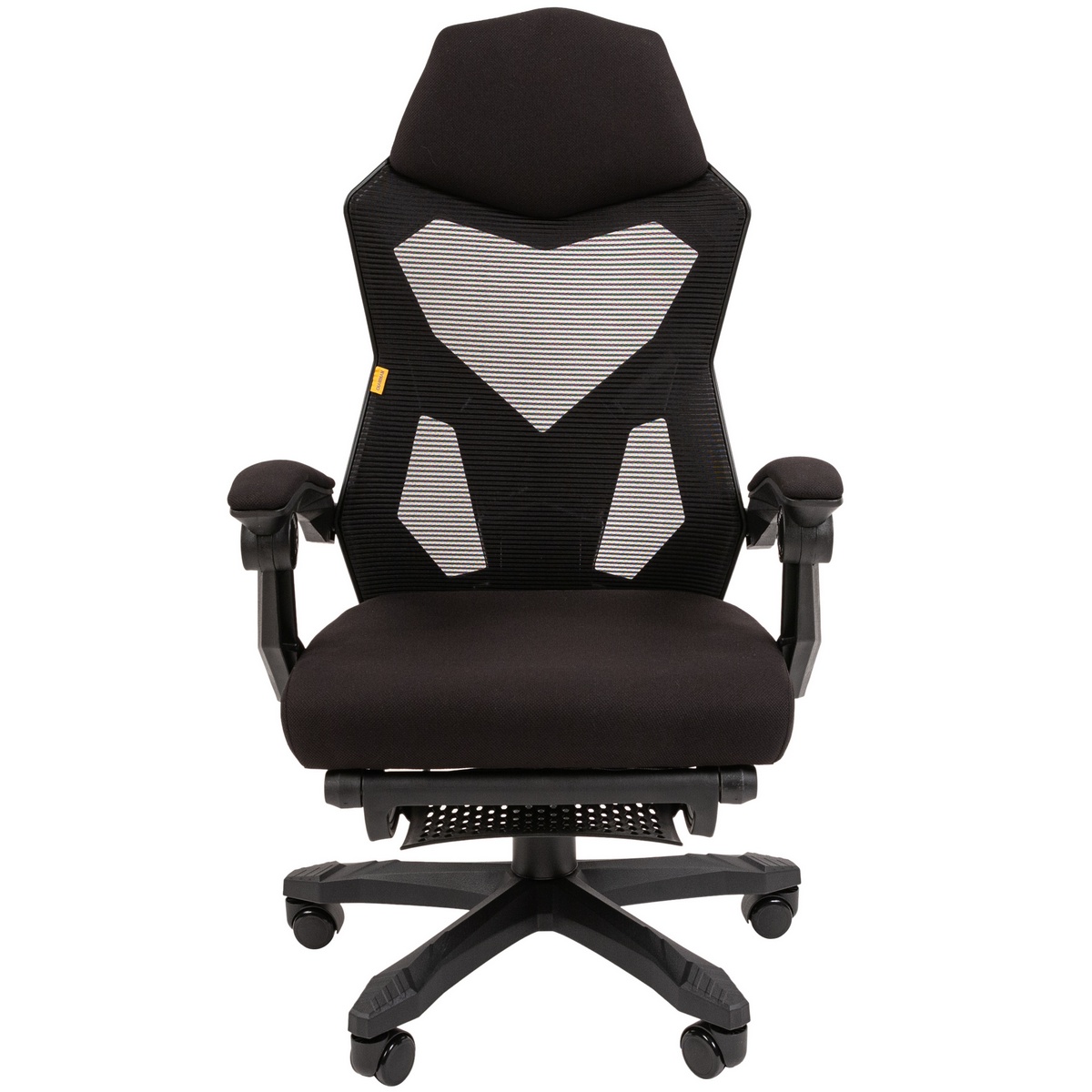 Игровое кресло CHAIRMAN 571, ткань/сетка, черный