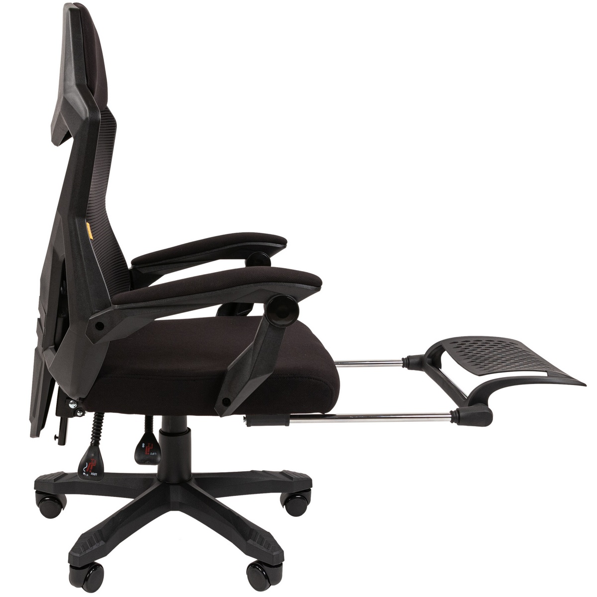 Игровое кресло CHAIRMAN 571, ткань/сетка, черный