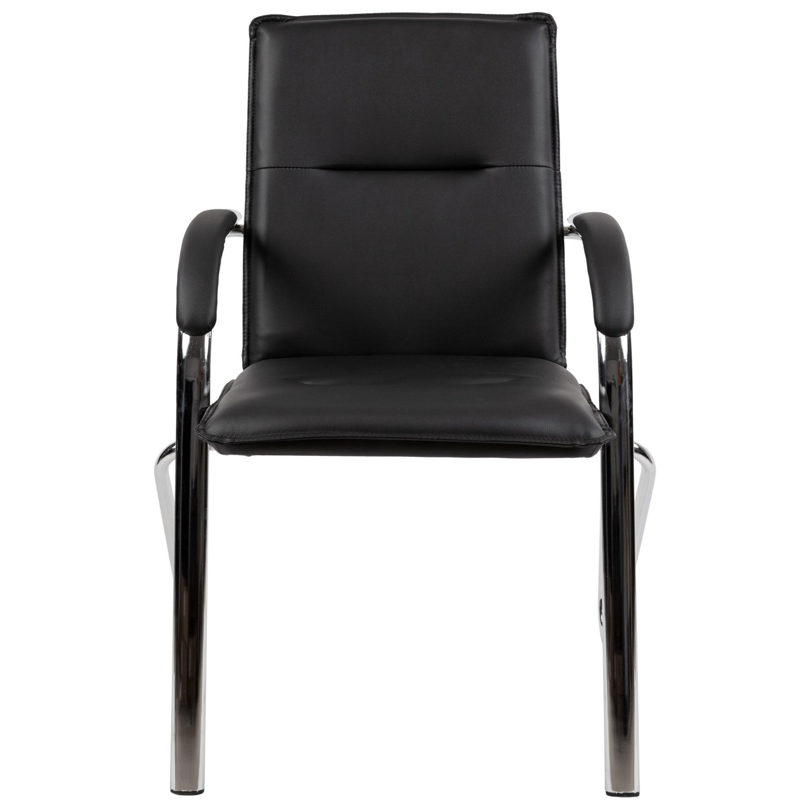 Комплект офисных кресел, 2 шт, CHAIRMAN 851, экокожа, черный