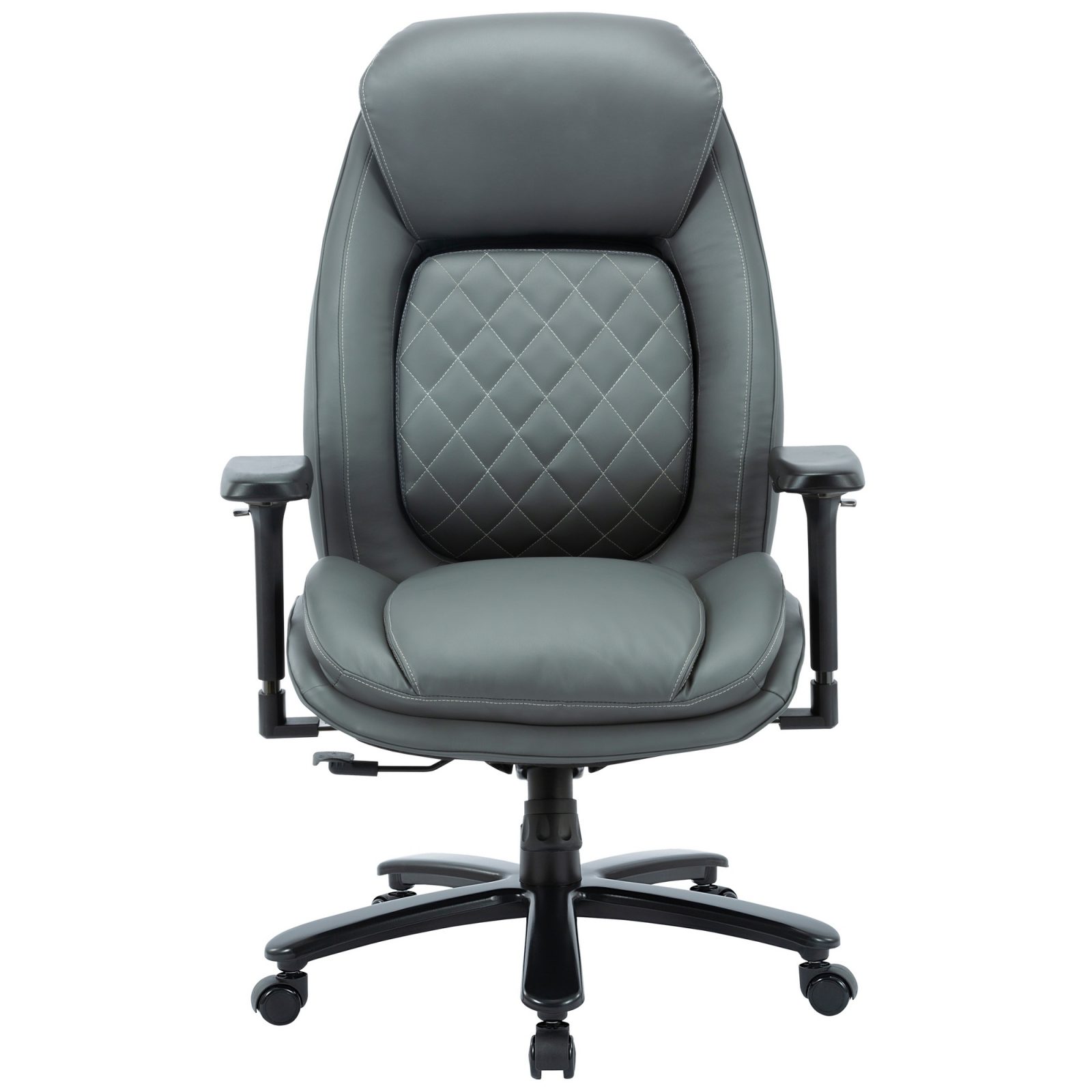 Офисное кресло CHAIRMAN 403, экокожа, серый