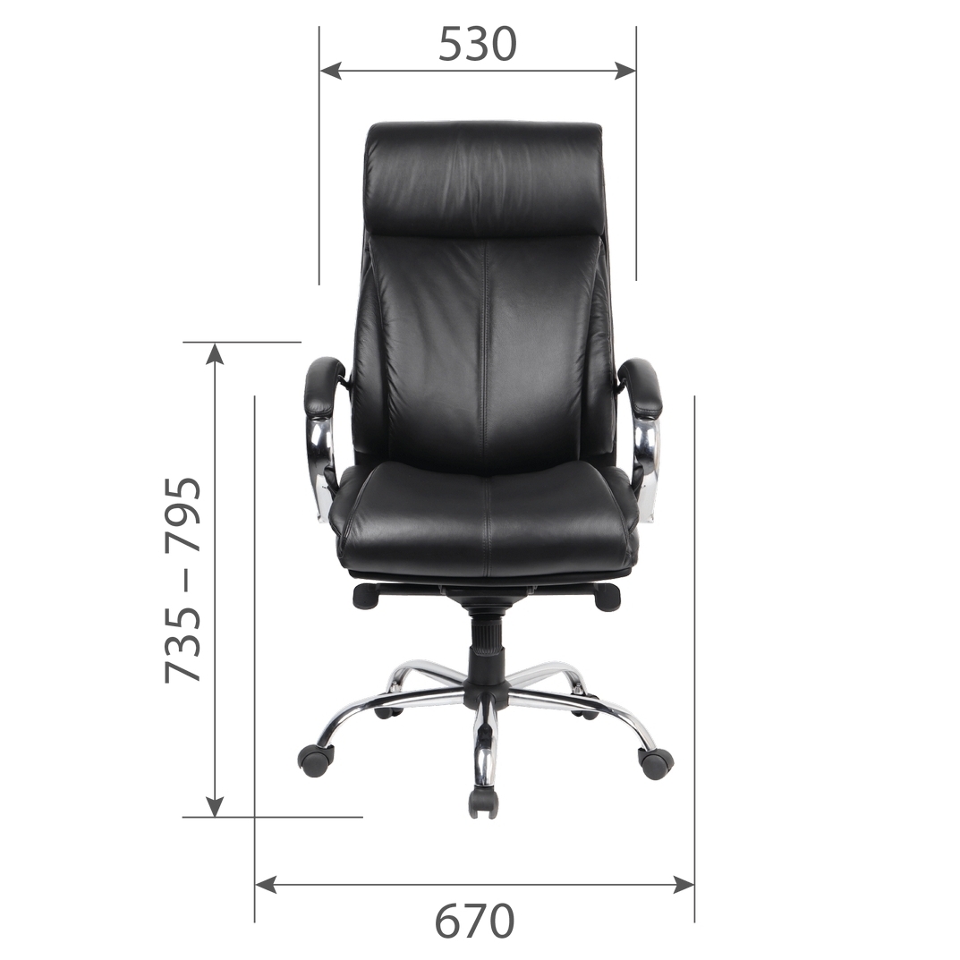 Офисное кресло CHAIRMAN 423, экокожа, бежевый