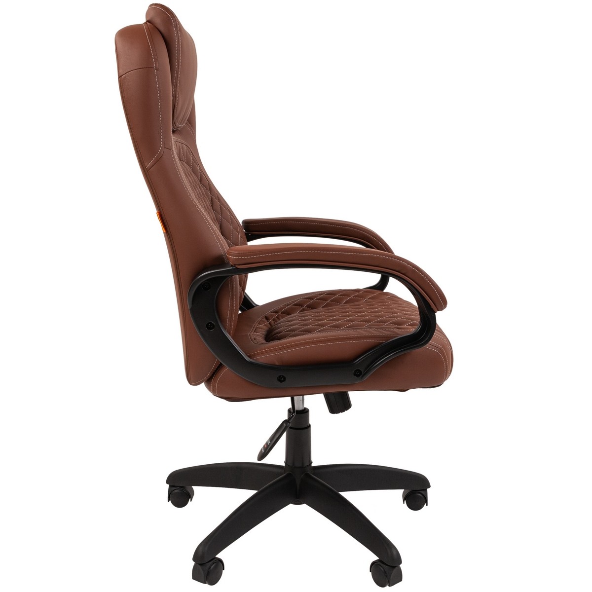 Офисное кресло CHAIRMAN 432, экокожа, коричневый