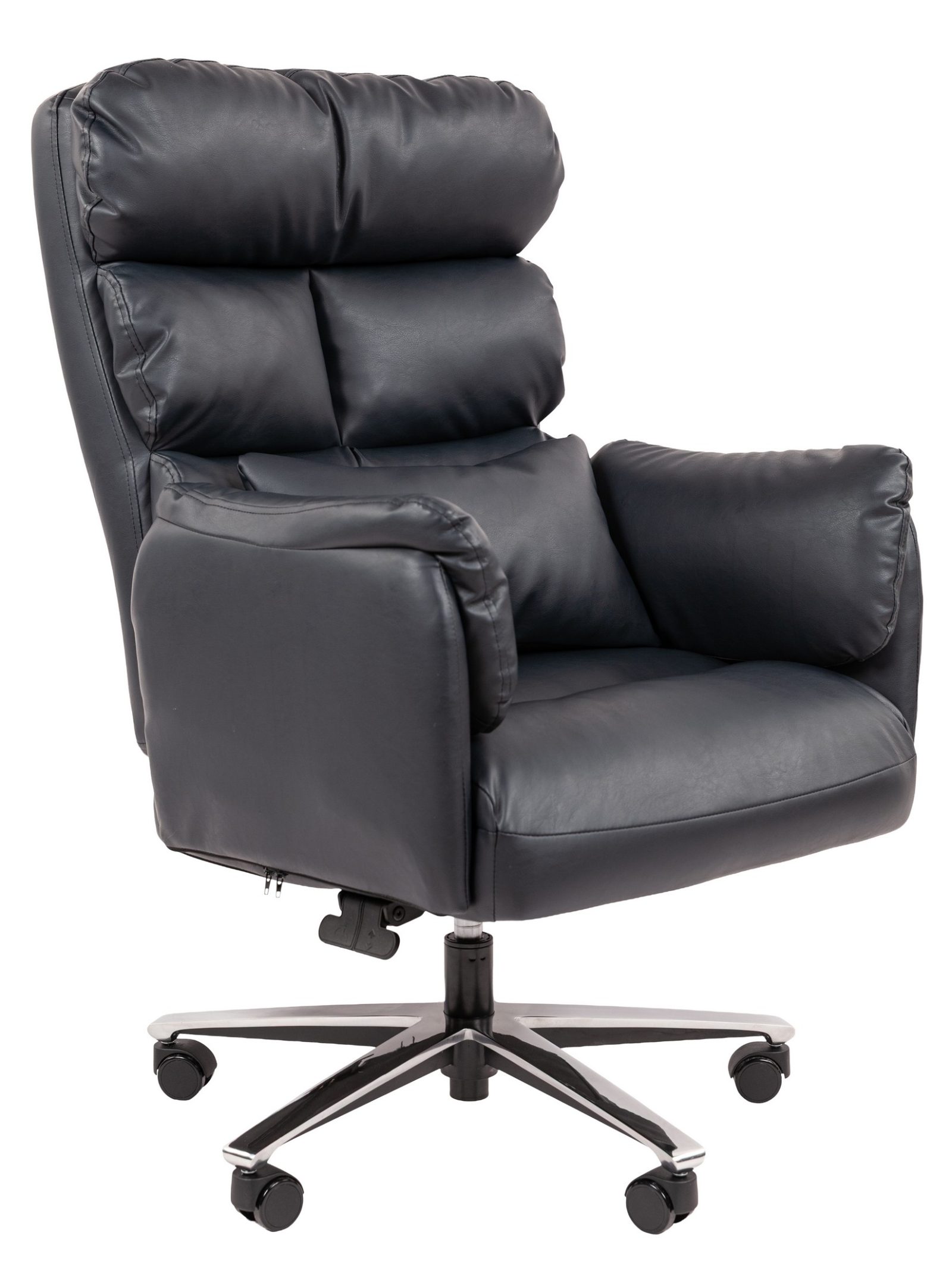 Офисное кресло CHAIRMAN 433, экокожа, черный