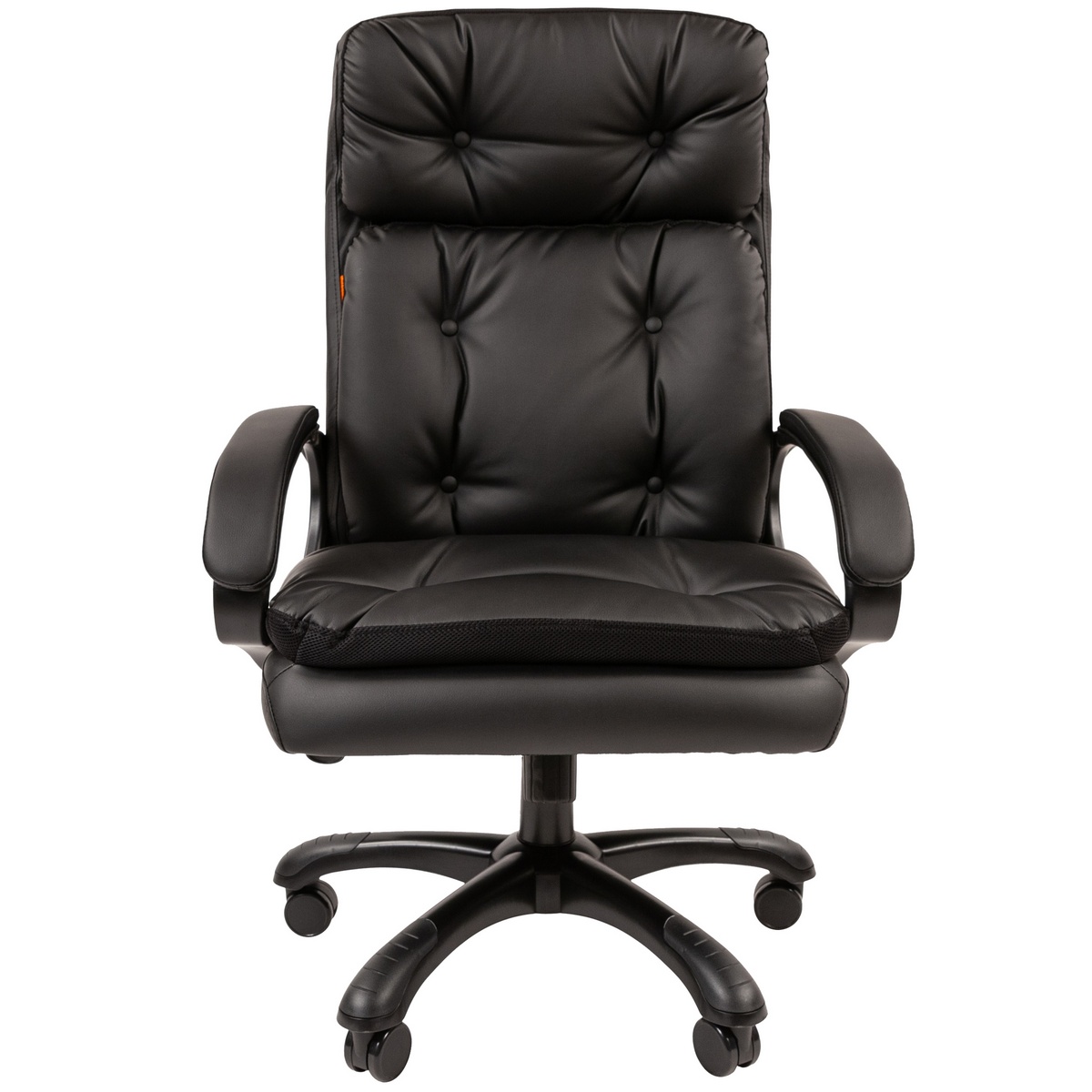 Офисное кресло CHAIRMAN 442, экокожа, черный