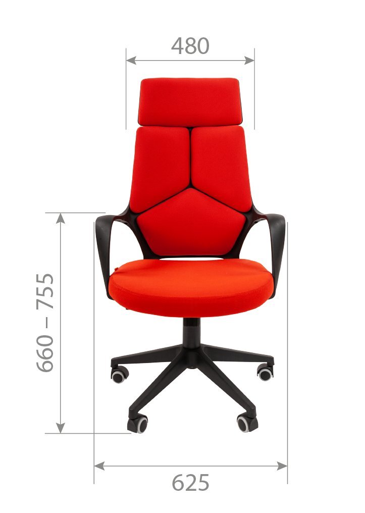 Офисное кресло CHAIRMAN 525, ткань, голубой