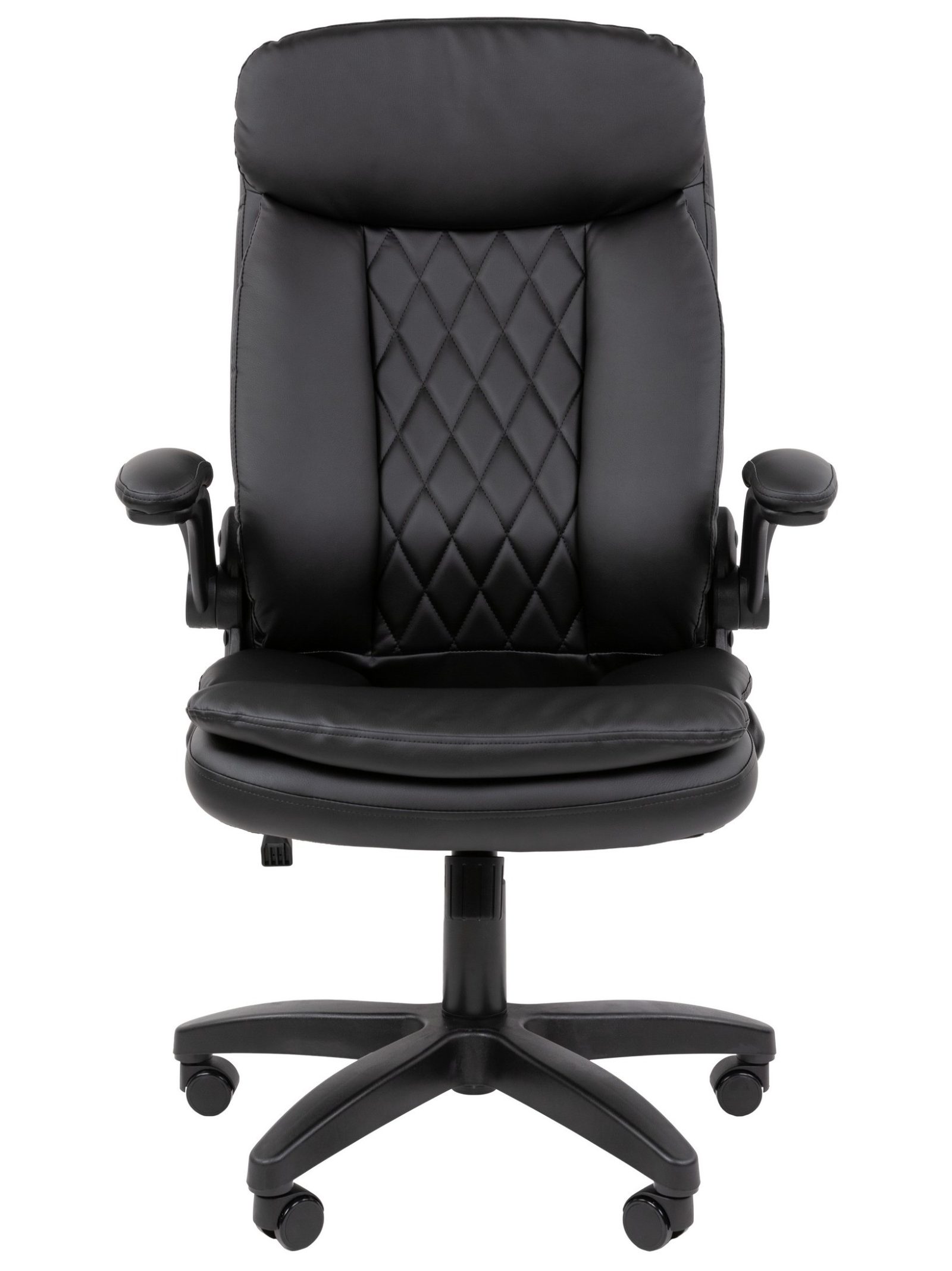 Офисное кресло CHAIRMAN 533, экокожа, черный
