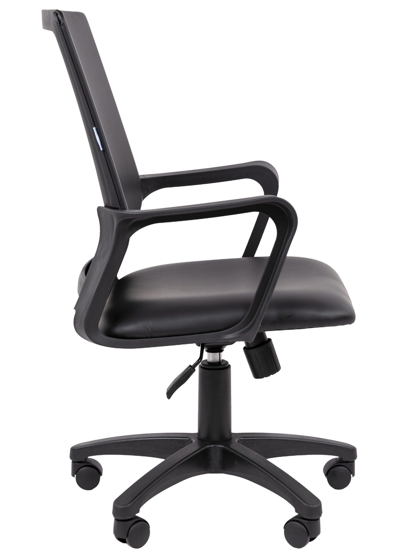 Офисное кресло CHAIRMAN 606 ЭКО, экокожа, черный