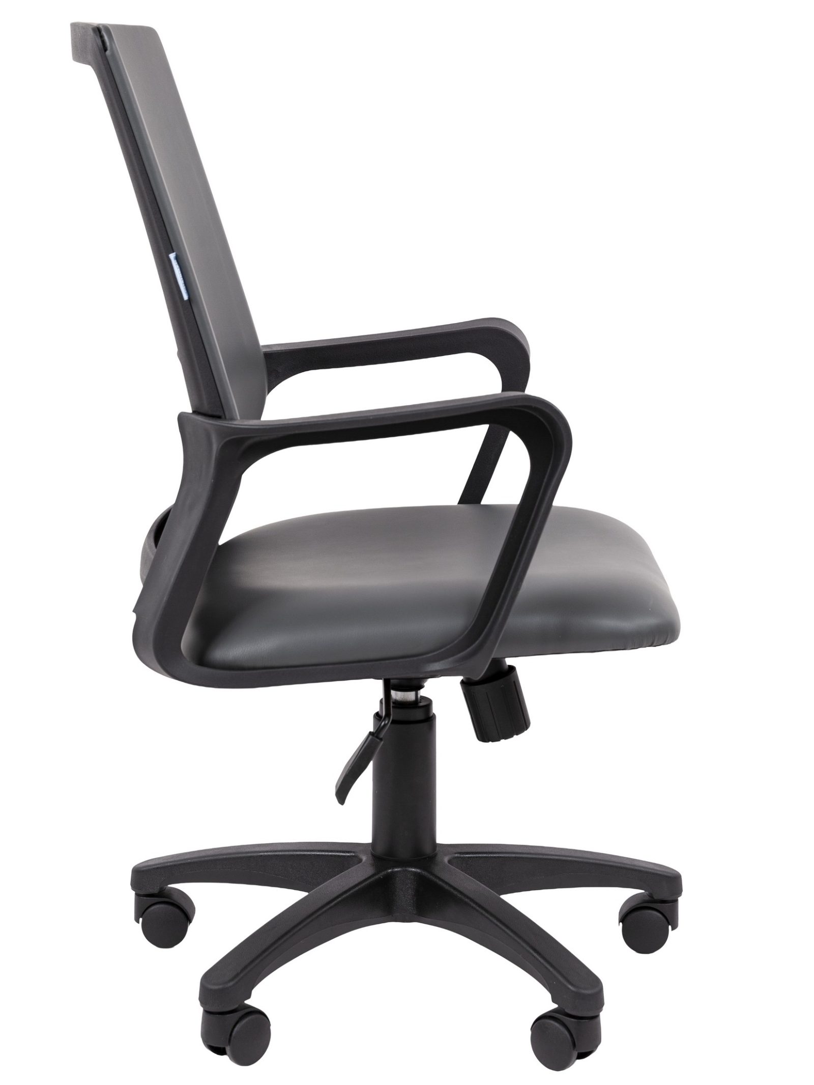 Офисное кресло CHAIRMAN 606 ЭКО, экокожа, серый