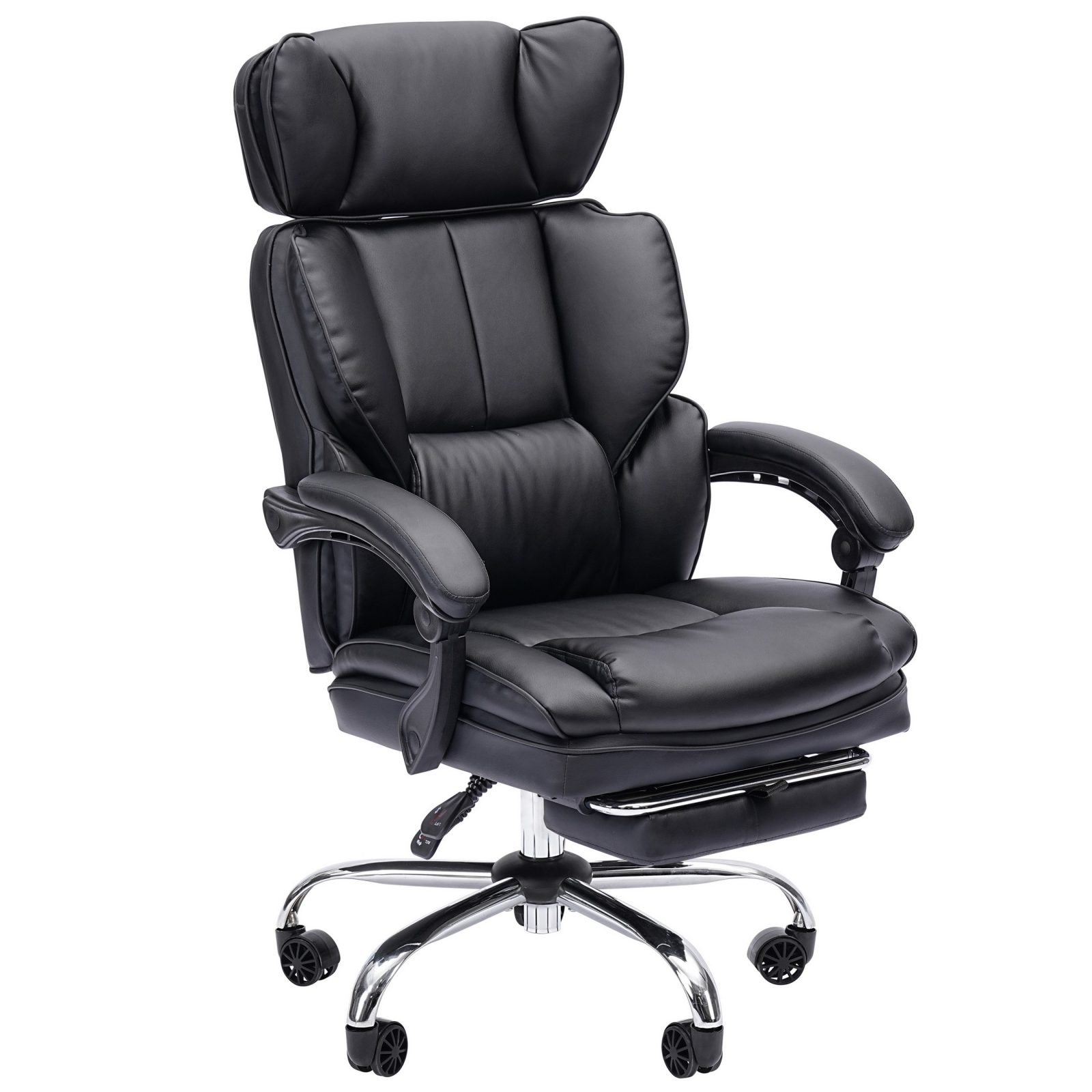 Офисное кресло CHAIRMAN 644, экокожа, черный