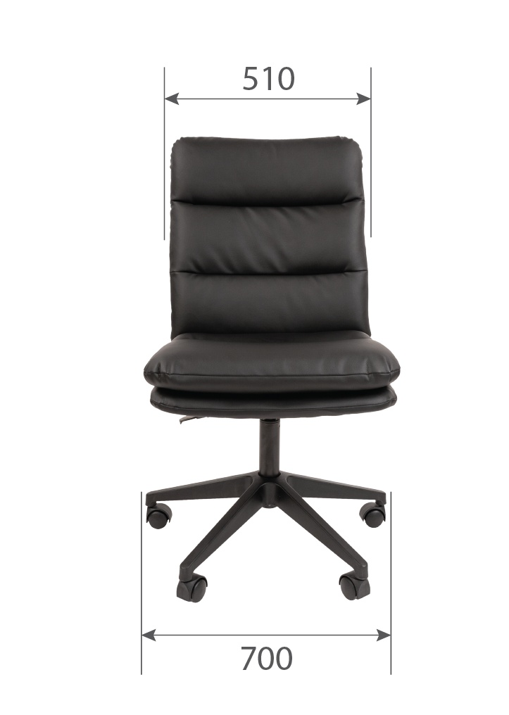 Офисное кресло CHAIRMAN 919, экокожа, черный