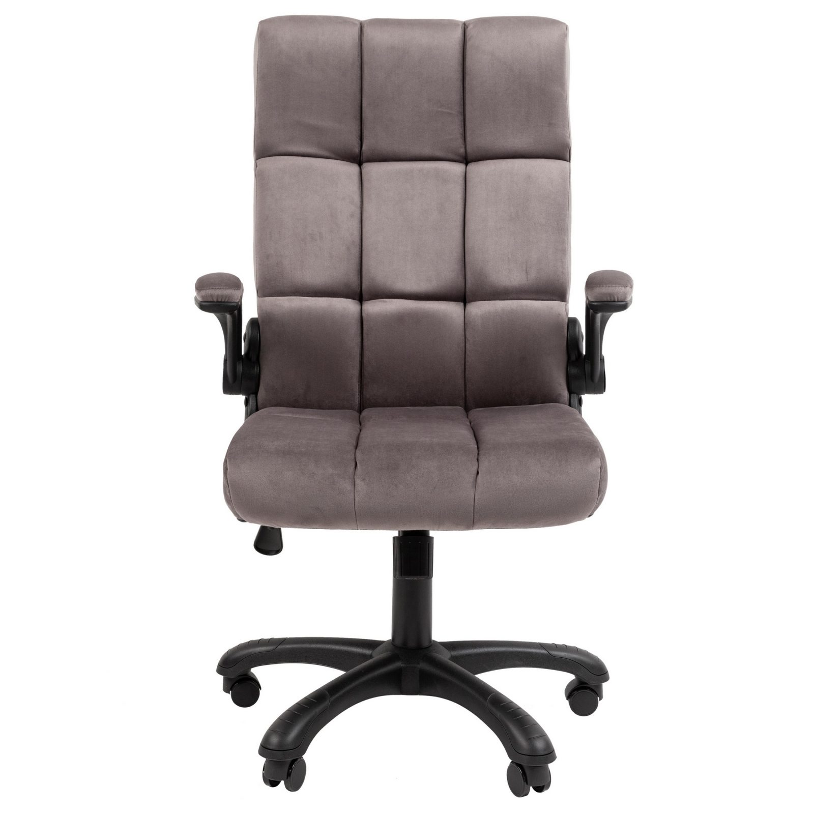 Офисное кресло CHAIRMAN ДОМ 444, ткань велюр, серый