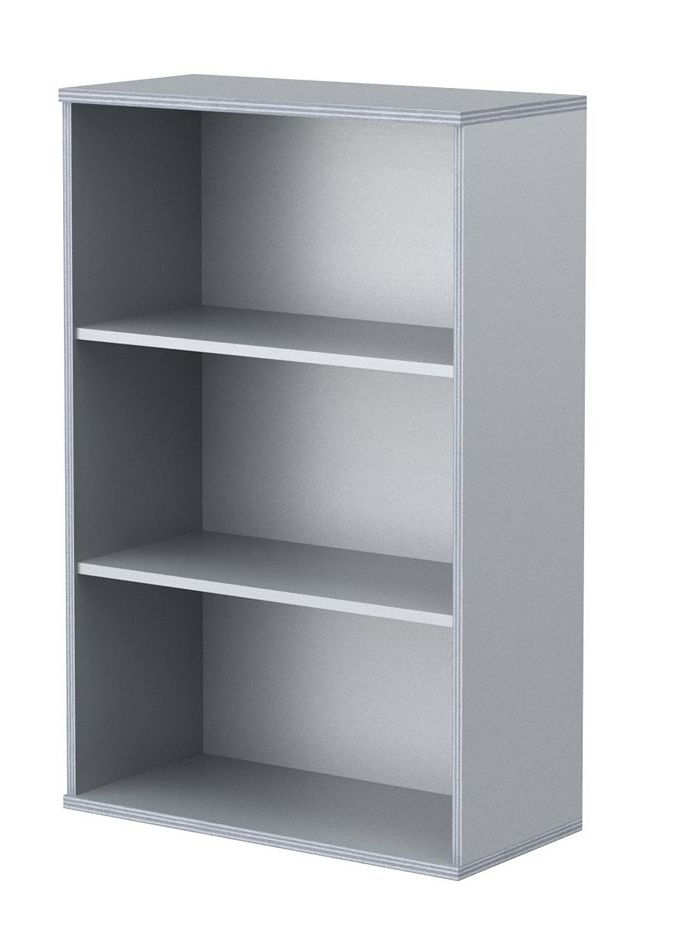 Шкаф средний IMAGO СТ-2.4, венге магия/металлик, 770х365х1200 мм