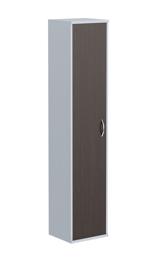 Шкаф высокий IMAGO СУ-1.9(L), венге магия/металлик, 406х365х1975 мм