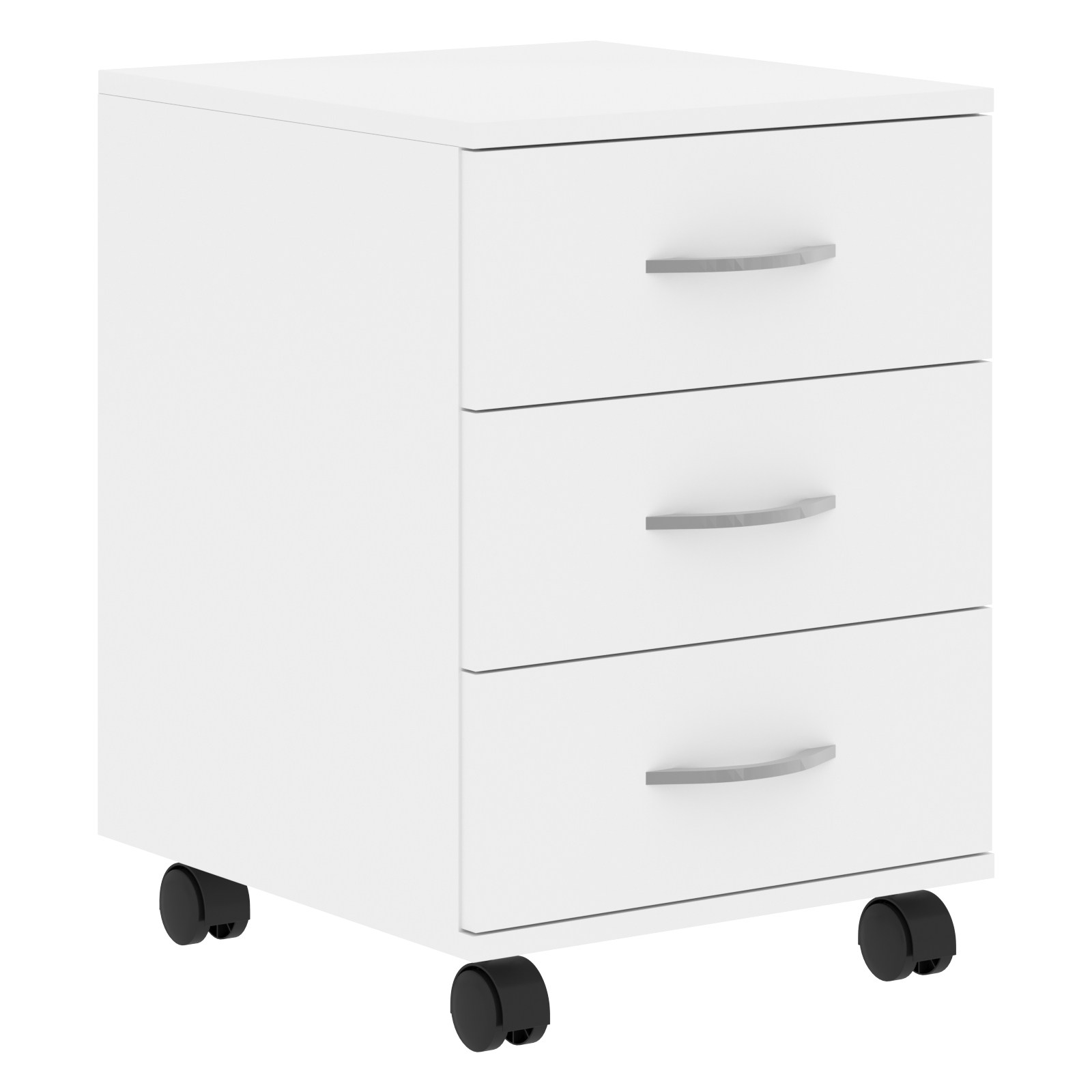 Тумба мобильная SIMPLE SC-3M.1, белый, 41.2х45х56.6 см