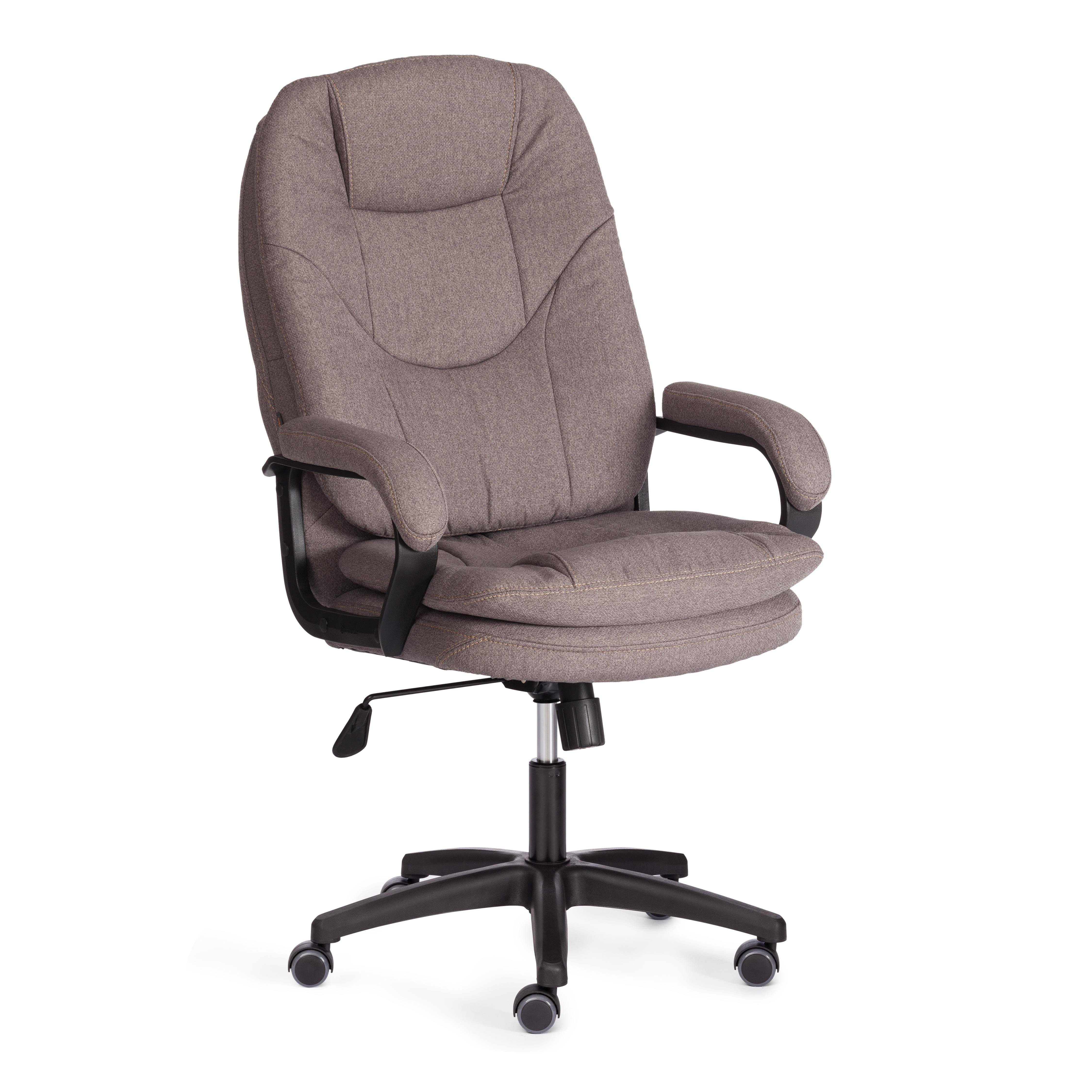 Кресло Комфорт Лт/Comfort Lt (22) ткань рогожка Nice, мокко (серо-бежевая)