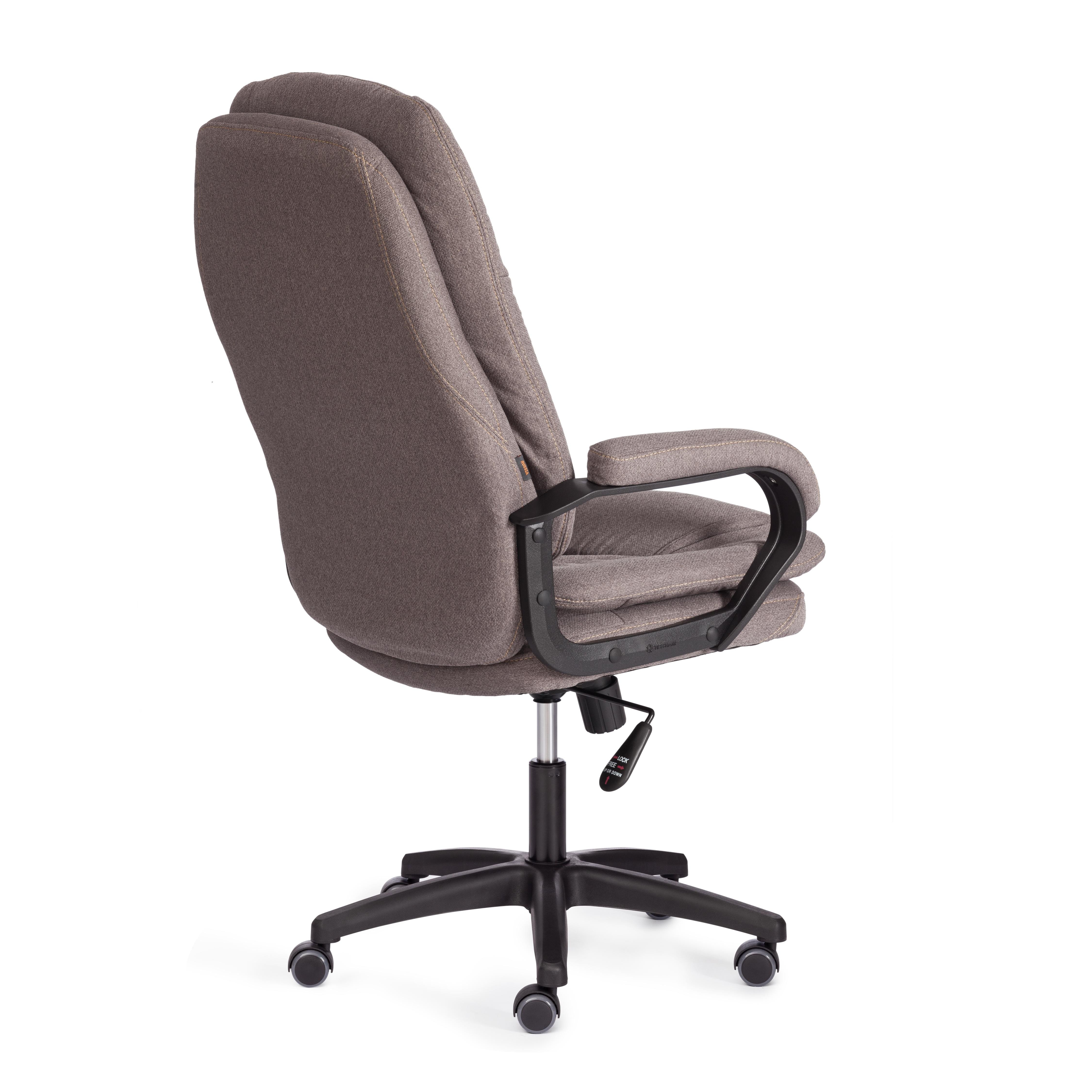 Кресло Комфорт Лт/Comfort Lt (22) ткань рогожка Nice, мокко (серо-бежевая)