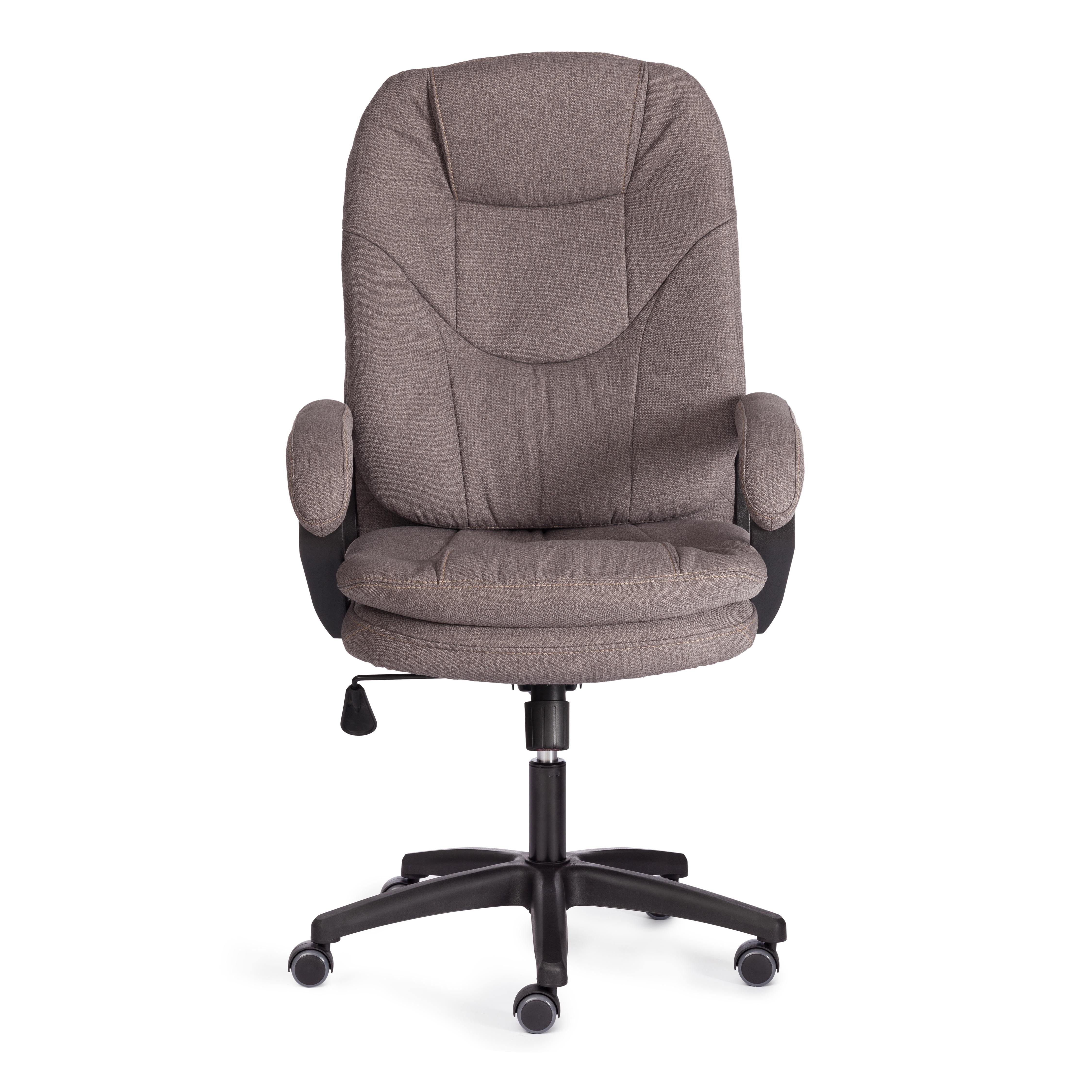 Кресло Комфорт Лт/Comfort Lt (22) ткань рогожка Nice, мокко (серо-бежевая)
