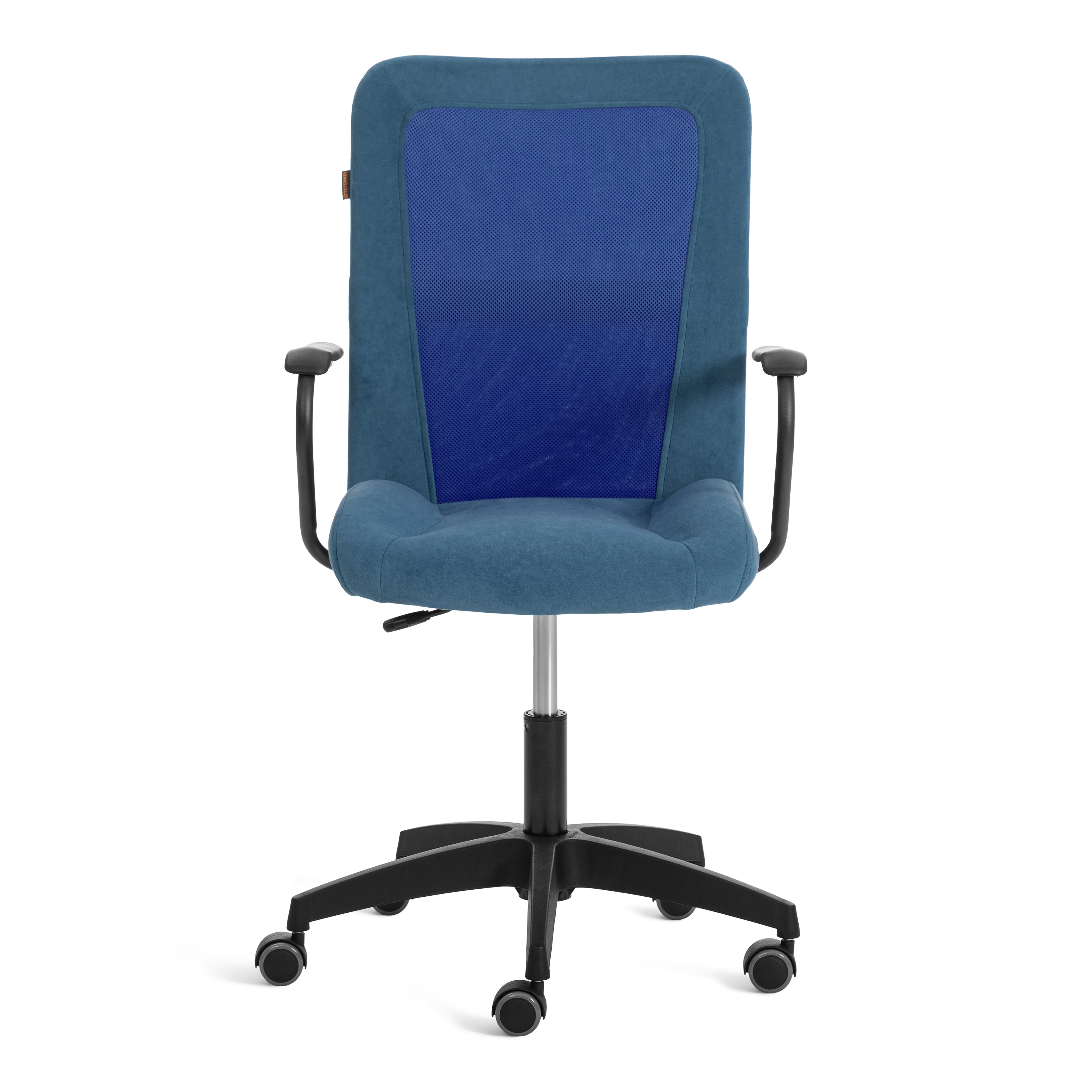 Кресло Стафф/Staff велюр/сетка, синий/синий, 32/TW-10