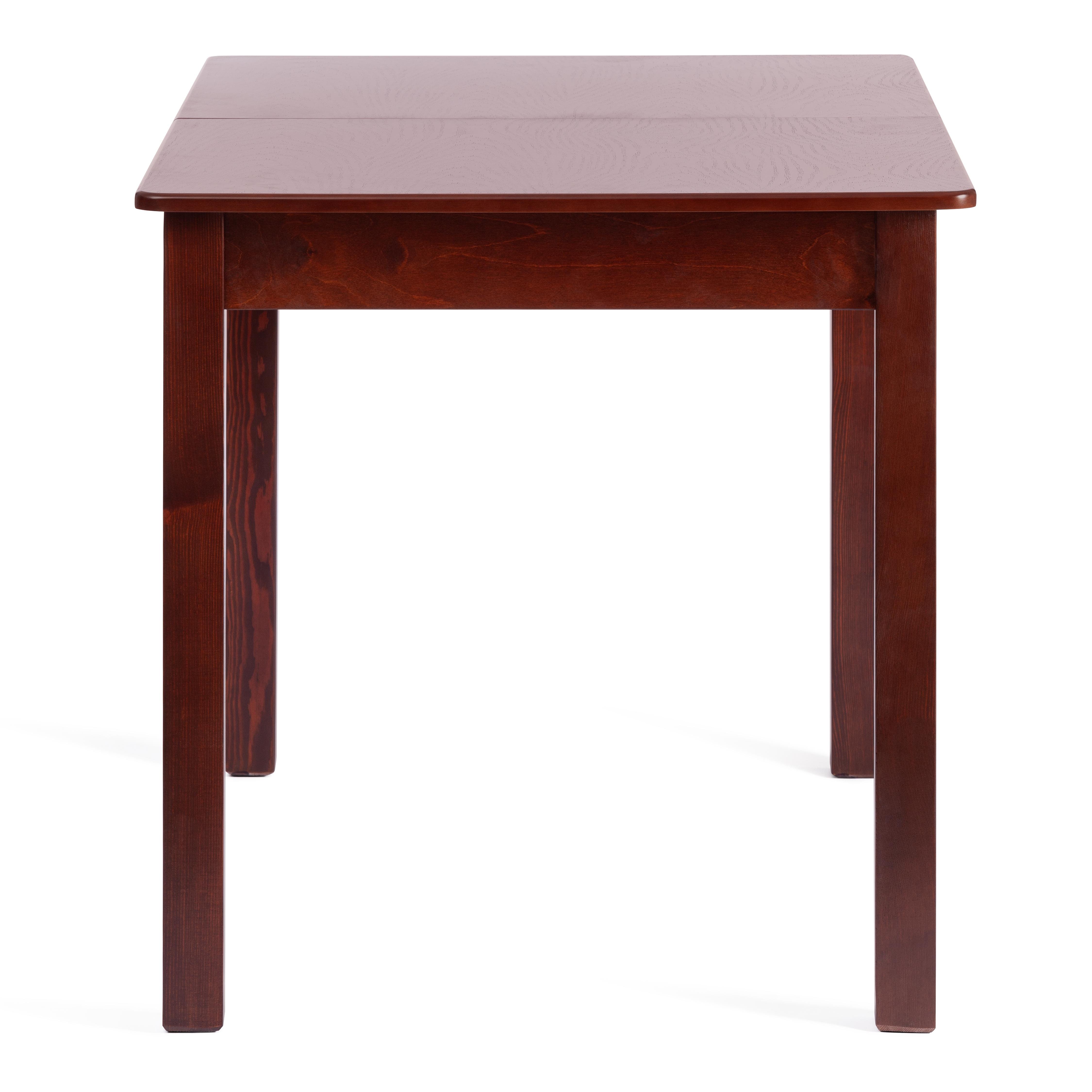 Стол обеденный Мосс/Moss раздвижной бук, МДФ, капучино,110-140х68х75см