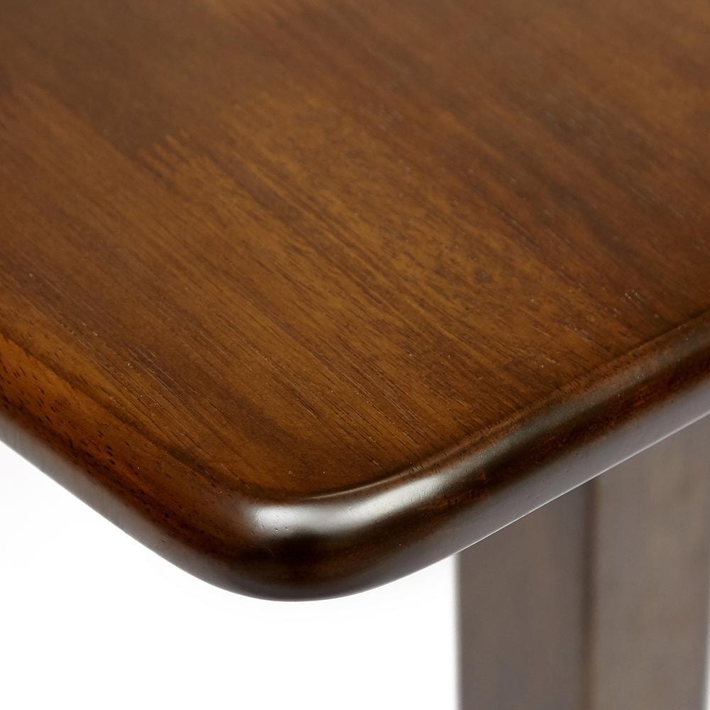 Стол Темпио/Tempio (мод.F-SR3220VD W4) дерево гевея/МДФ, 52.5х80 80х105 х76см, орех