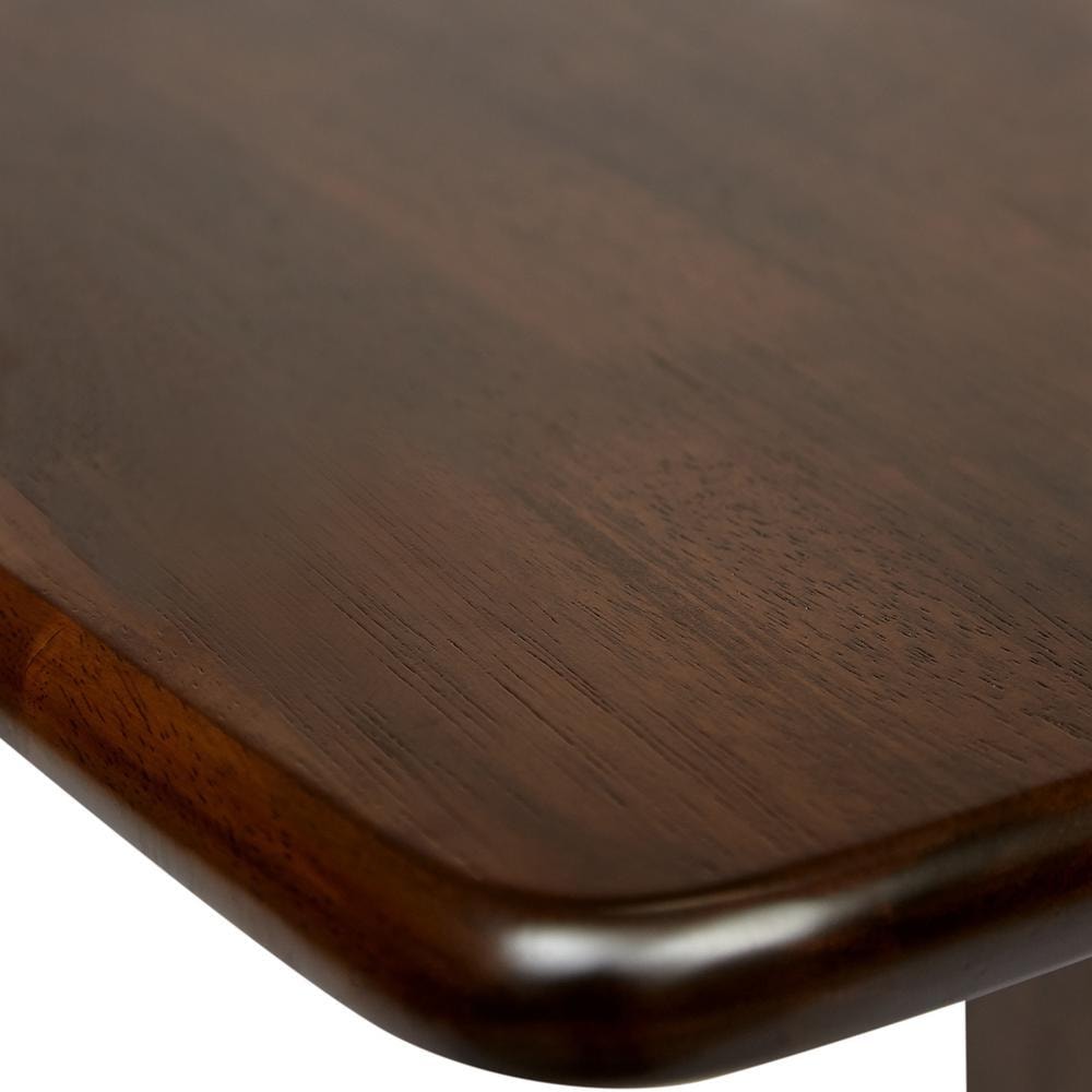 Стол Темпио/Tempio (мод.F-SR3220VD W4) дерево гевея/МДФ, 52.5х80 80х105 х76см, орех
