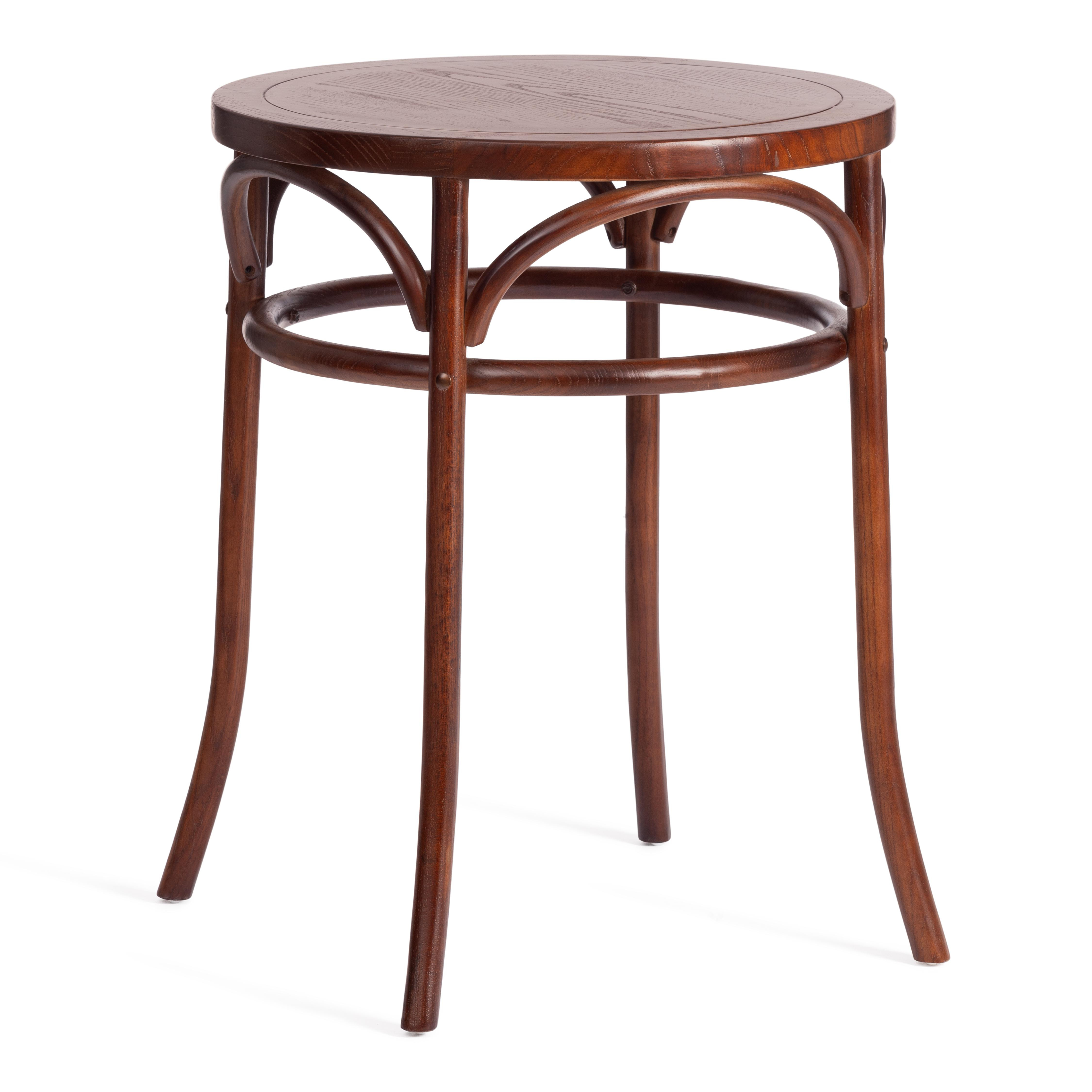 Стол Тонет/Thonet (мод.T9151) дерево вяз, 60х75см, темный орех №5