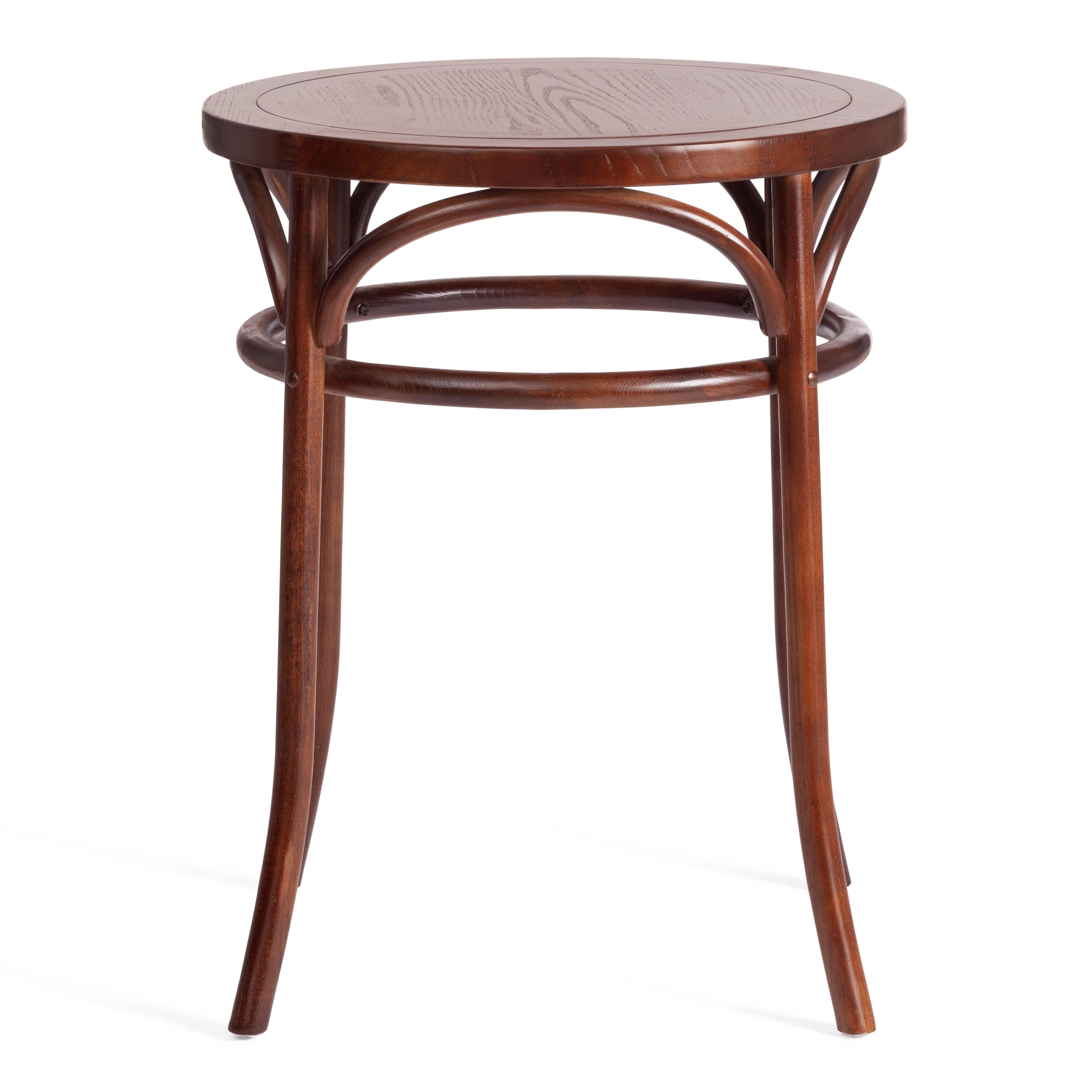 Стол Тонет/Thonet (мод.T9151) дерево вяз, 60х75см, темный орех №5
