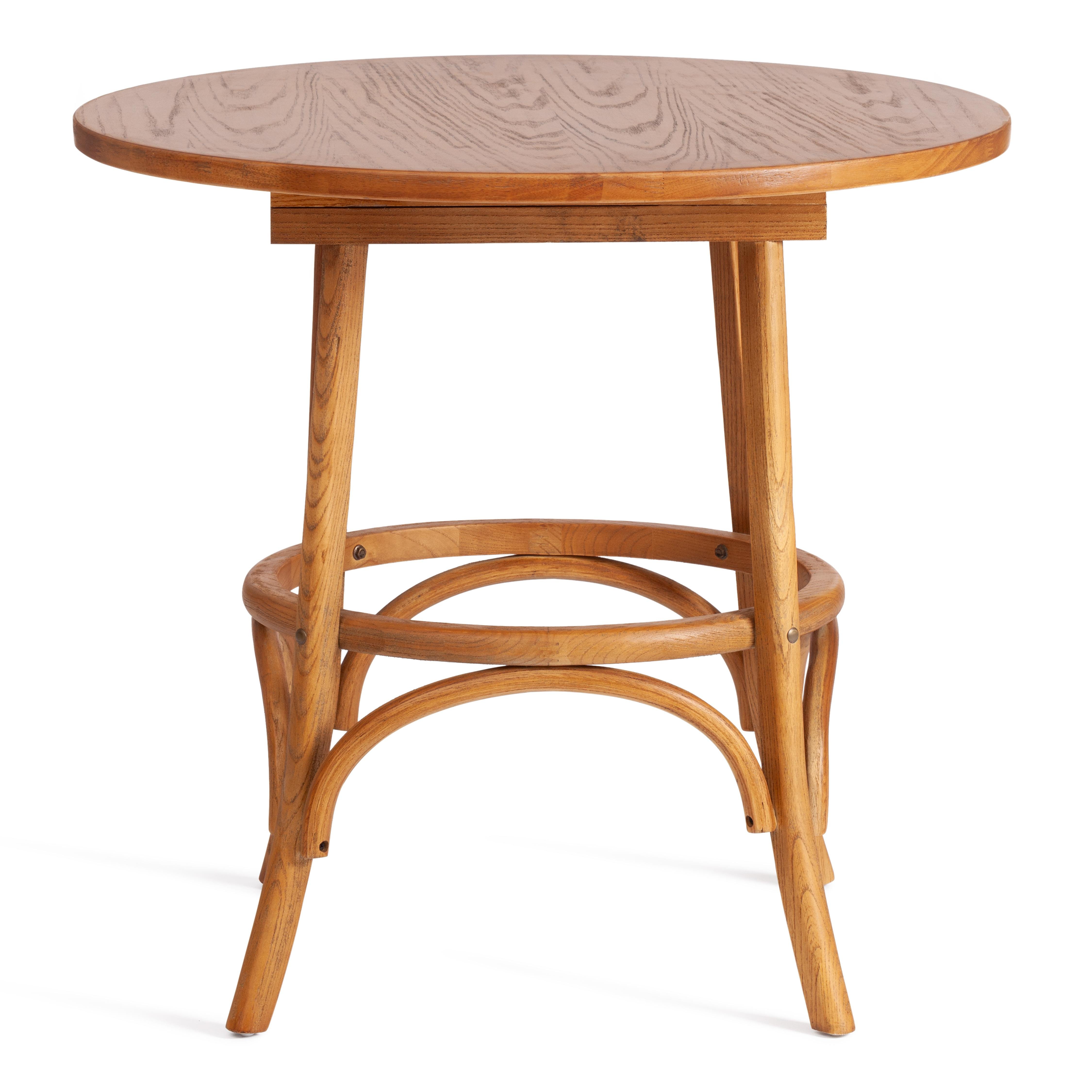 Стол Тонет/Thonet (мод.T9152) дерево вяз, 80х75см, груша №3