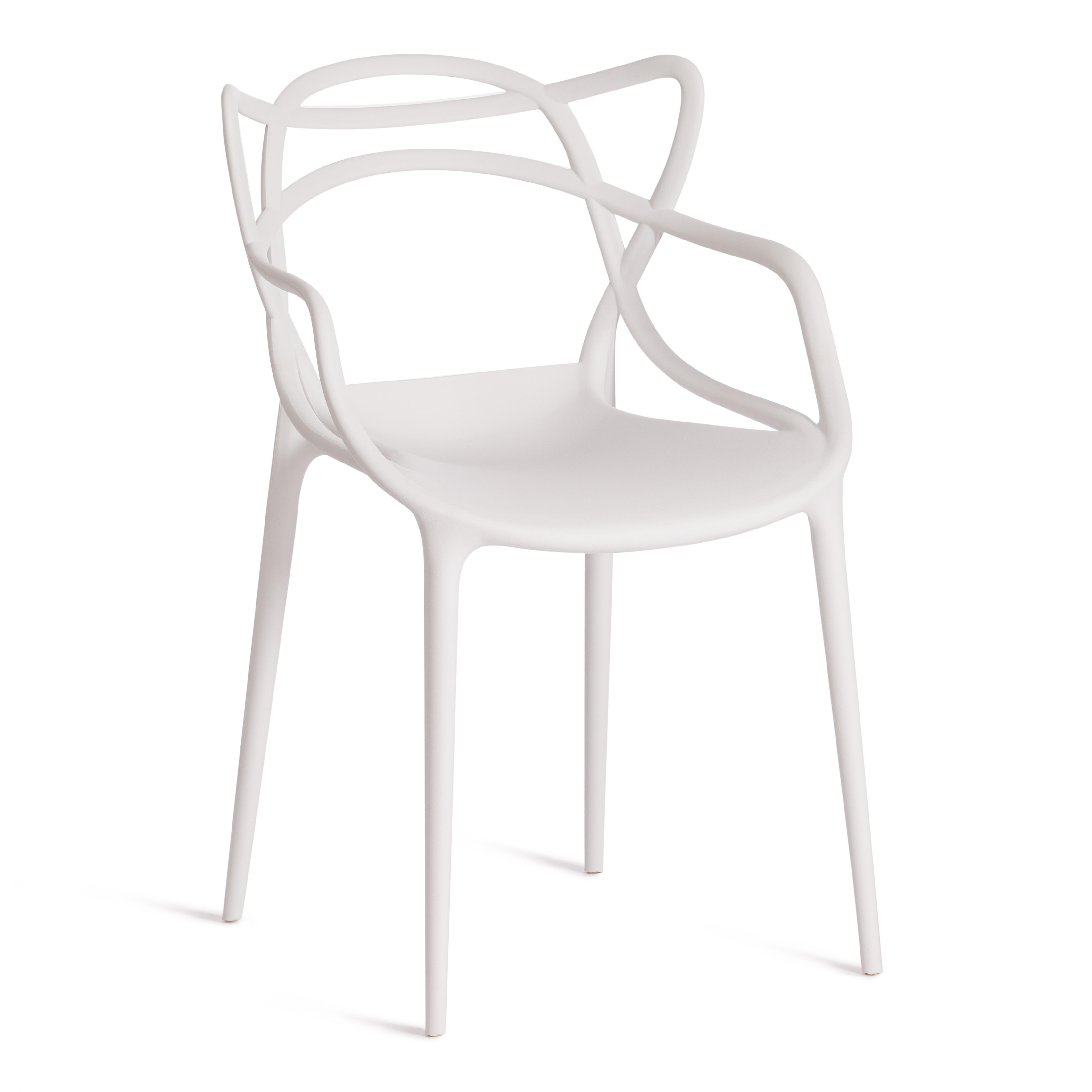 Стул Кет Чаир/Cat Chair (мод.028) пластик, 53х59х82,5см, белый