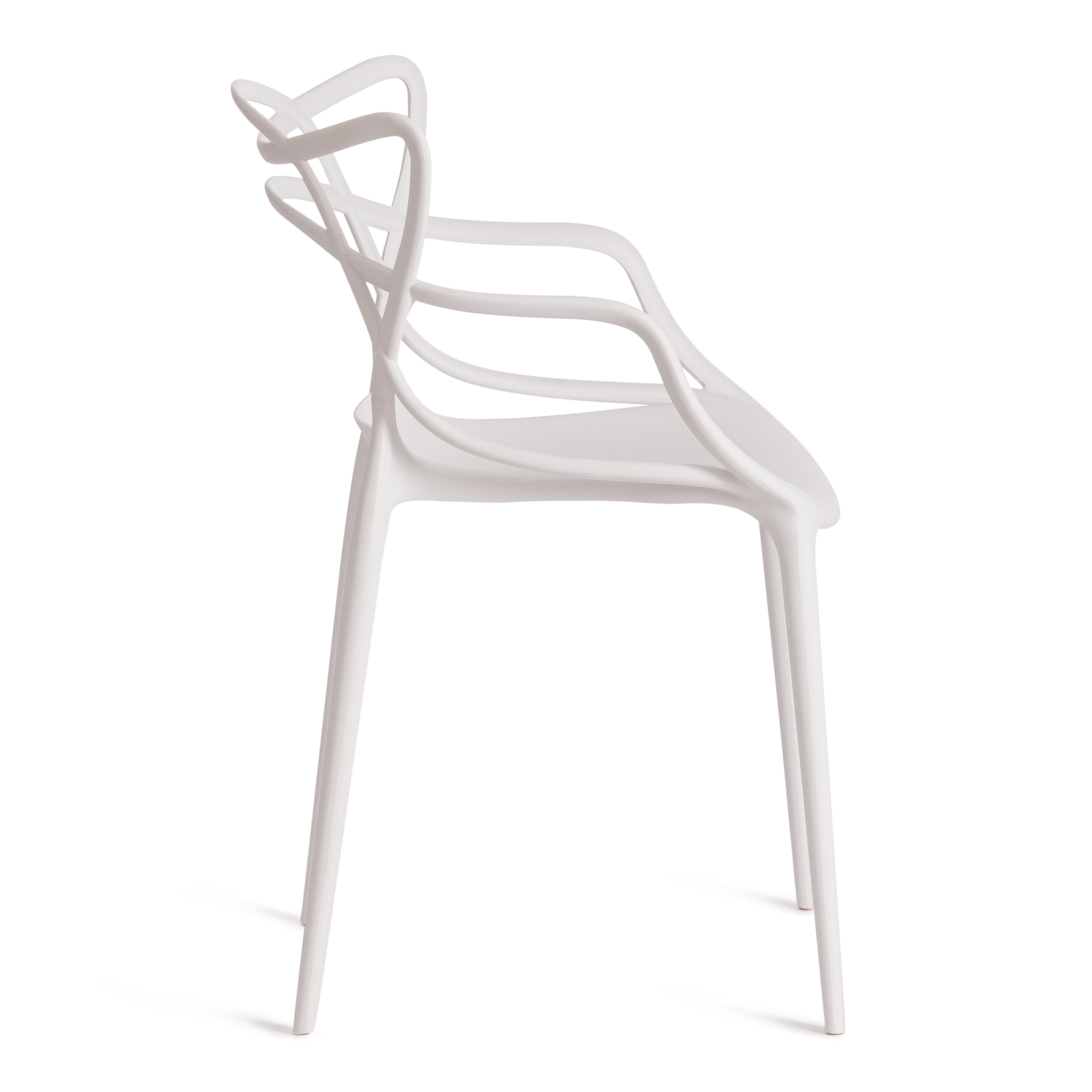 Стул Кет Чаир/Cat Chair (мод.028) пластик, 53х59х82,5см, белый