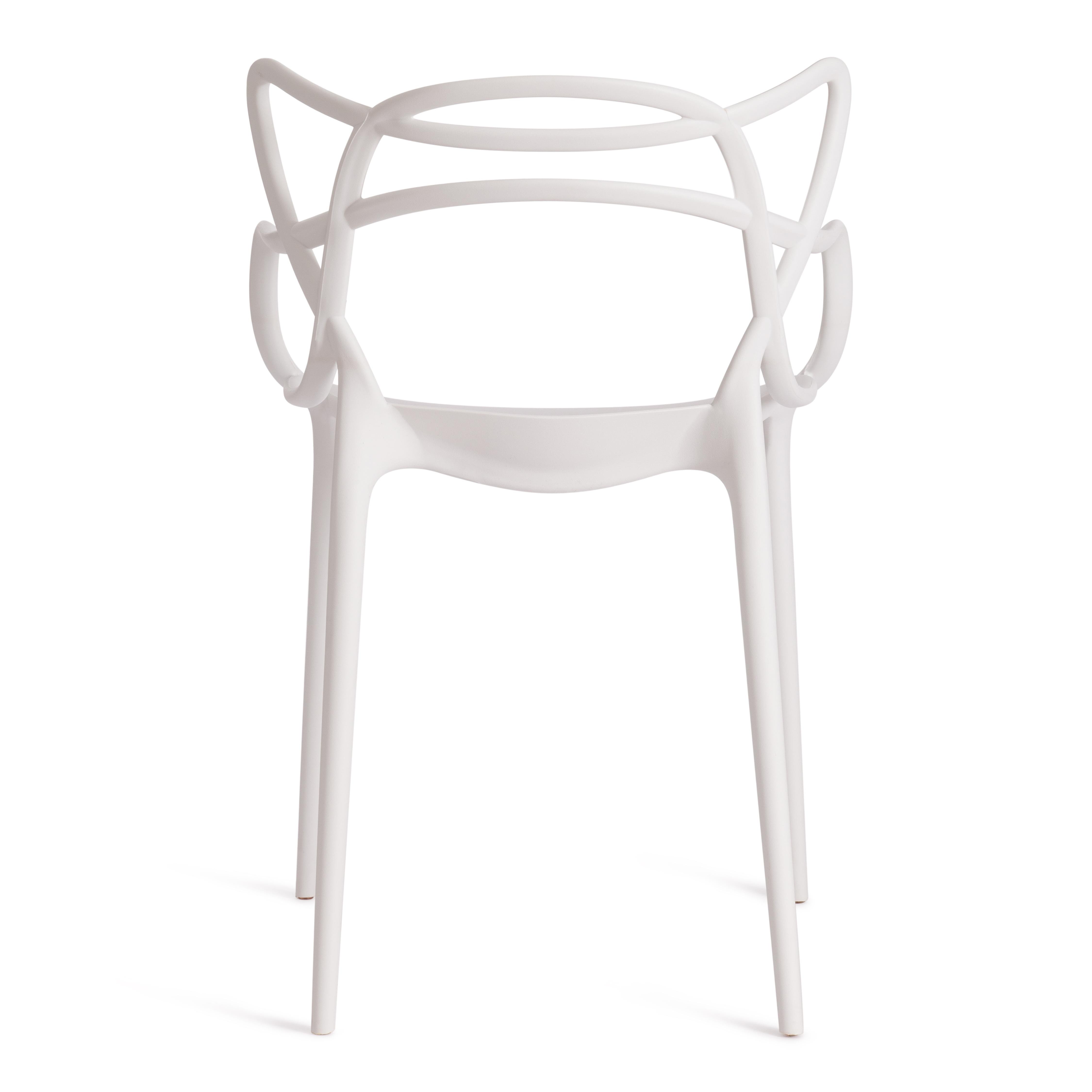Стул Кет Чаир/Cat Chair (мод.028) пластик, 53х59х82,5см, белый