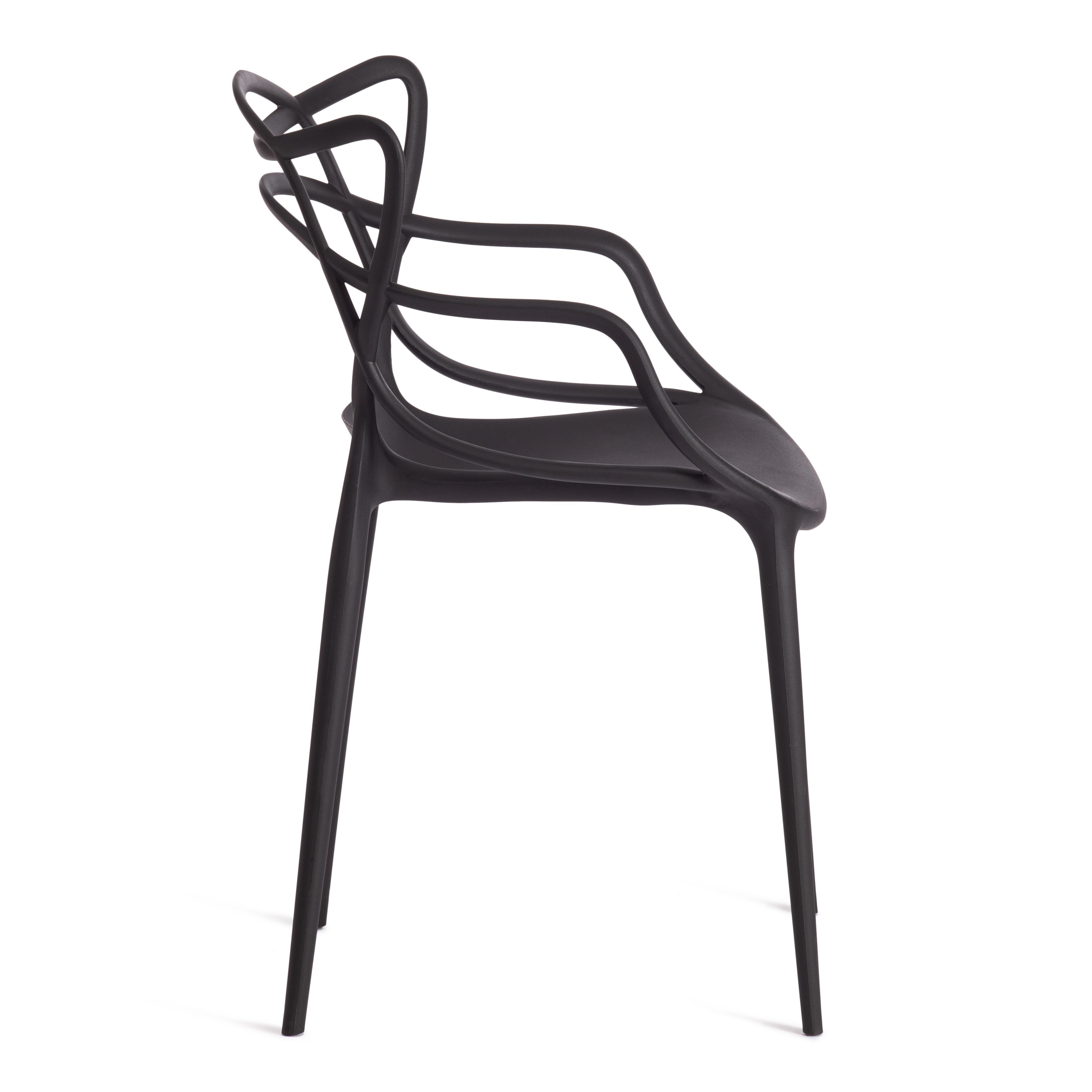 Стул Кет Чаир/Cat Chair (мод.028) пластик, 53х59х82,5см, черный