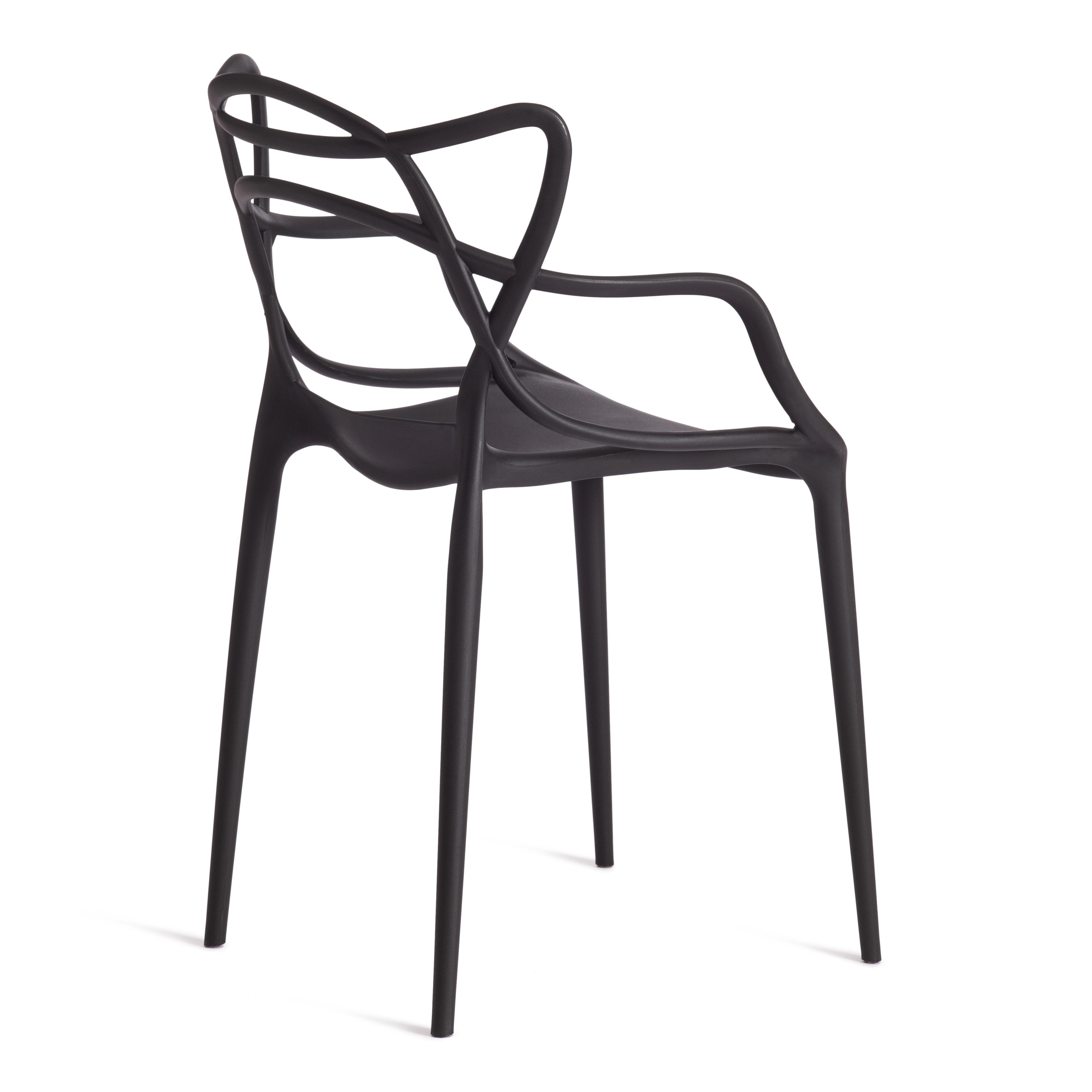 Стул Кет Чаир/Cat Chair (мод.028) пластик, 53х59х82,5см, черный