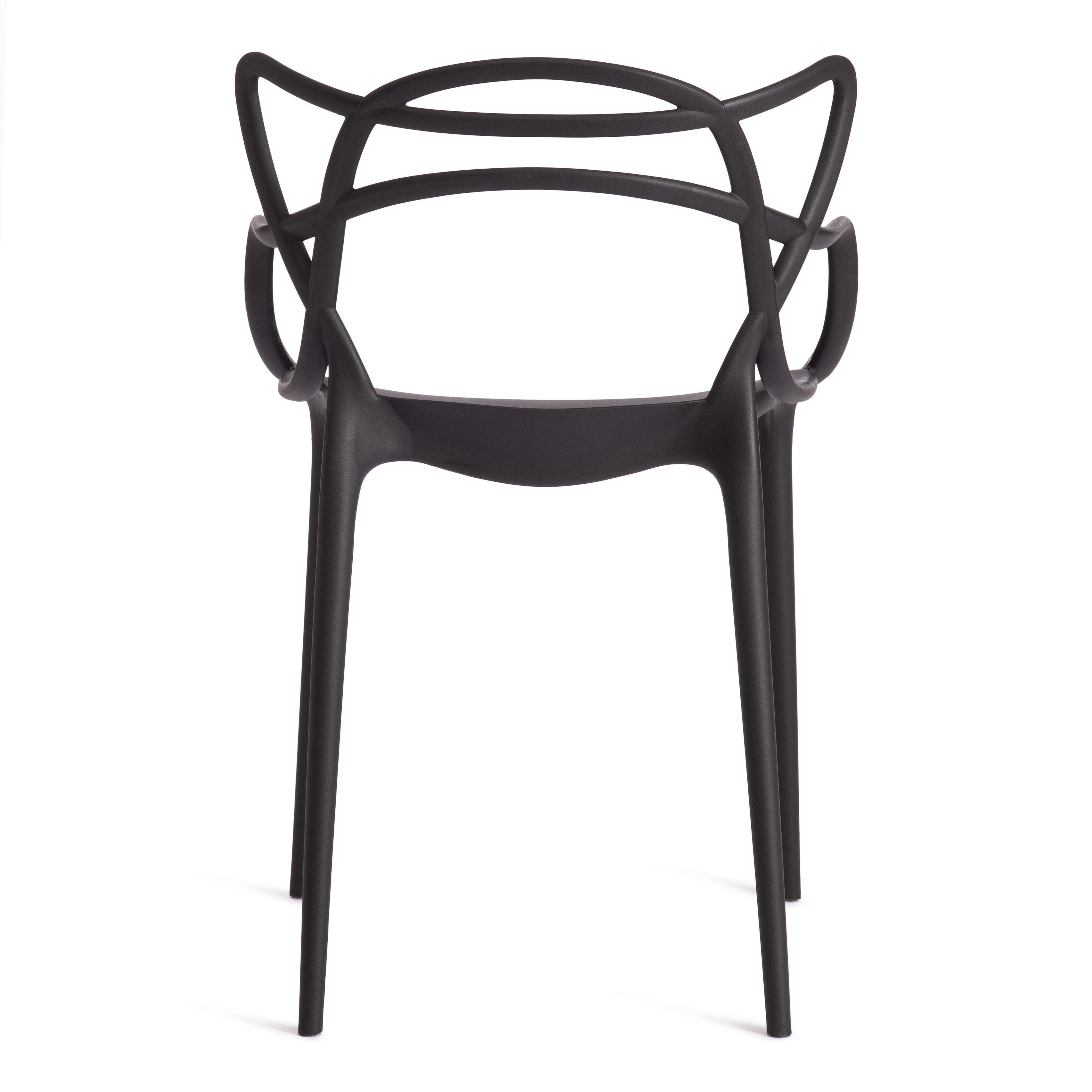 Стул Кет Чаир/Cat Chair (мод.028) пластик, 53х59х82,5см, черный