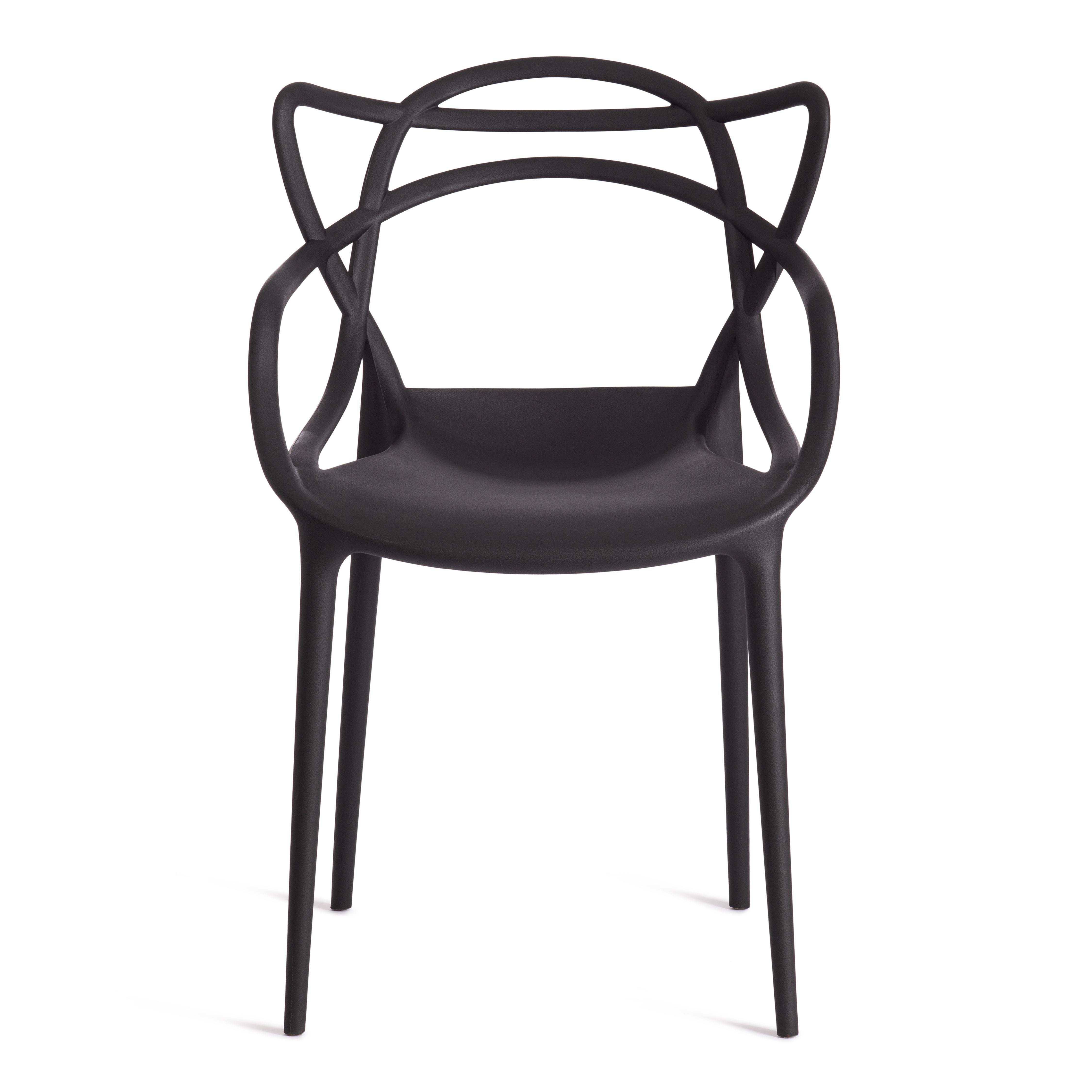 Стул Кет Чаир/Cat Chair (мод.028) пластик, 53х59х82,5см, черный