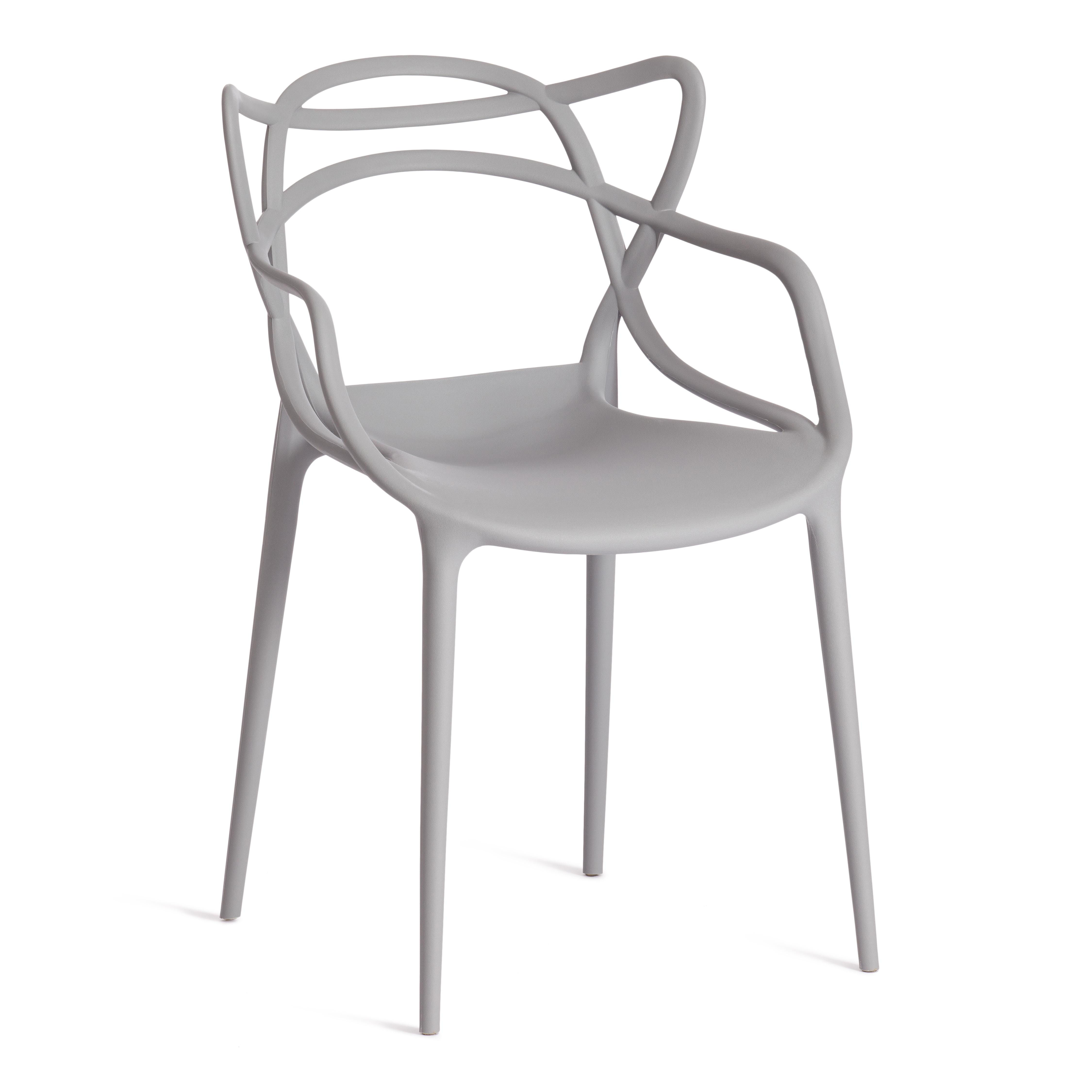 Стул Кет Чаир/Cat Chair (мод.028) пластик, 53х59х82,5см, темно-серый