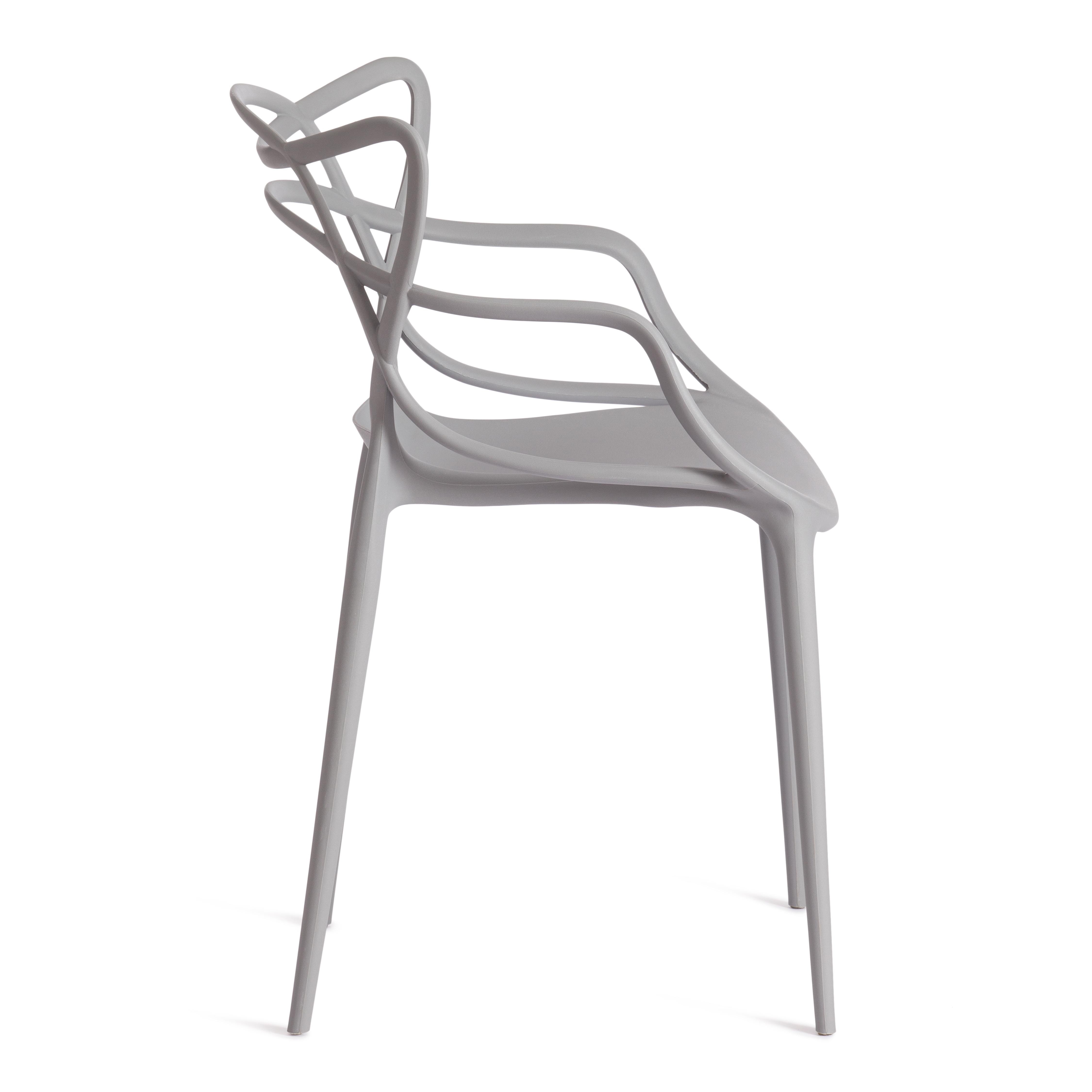 Стул Кет Чаир/Cat Chair (мод.028) пластик, 53х59х82,5см, темно-серый