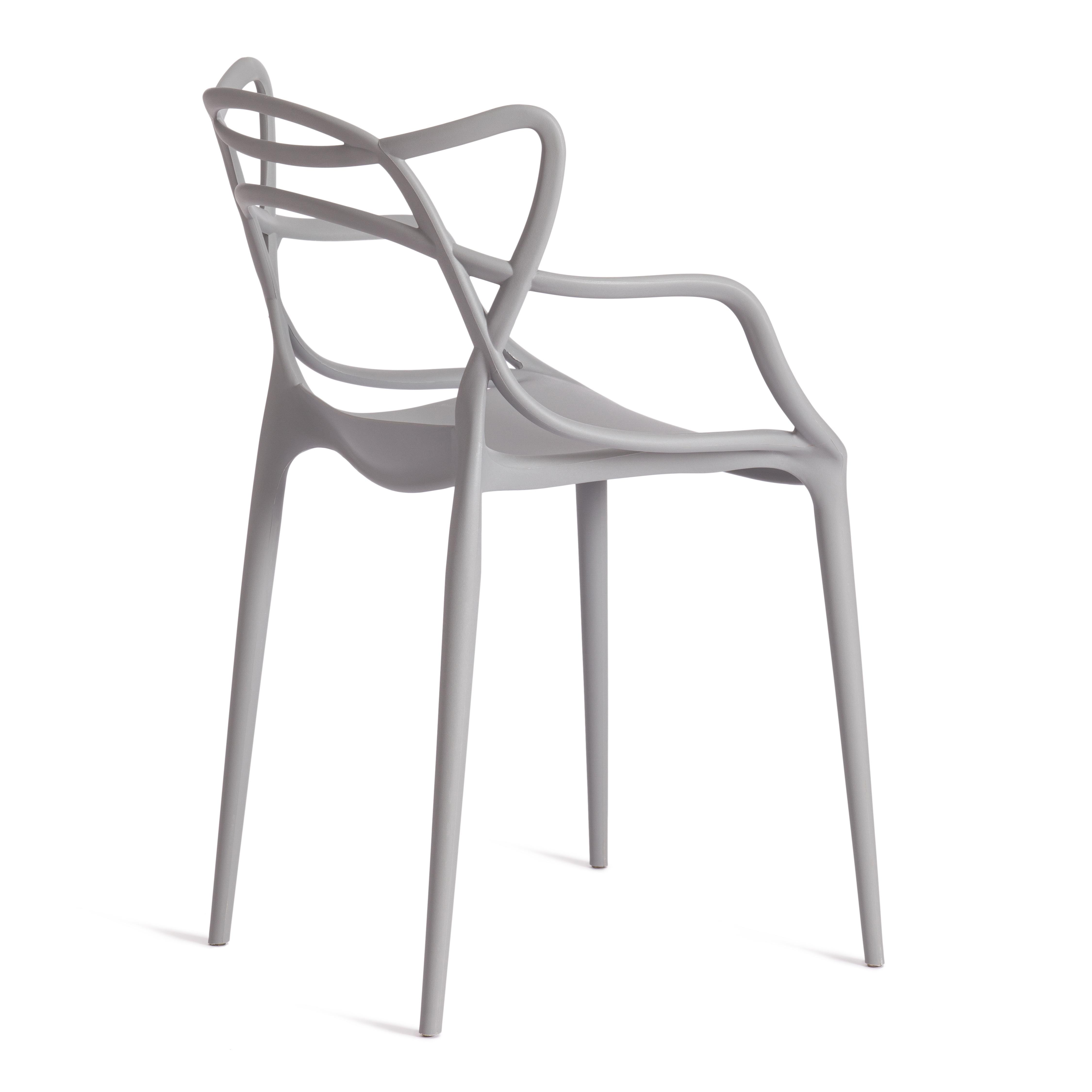 Стул Кет Чаир/Cat Chair (мод.028) пластик, 53х59х82,5см, темно-серый