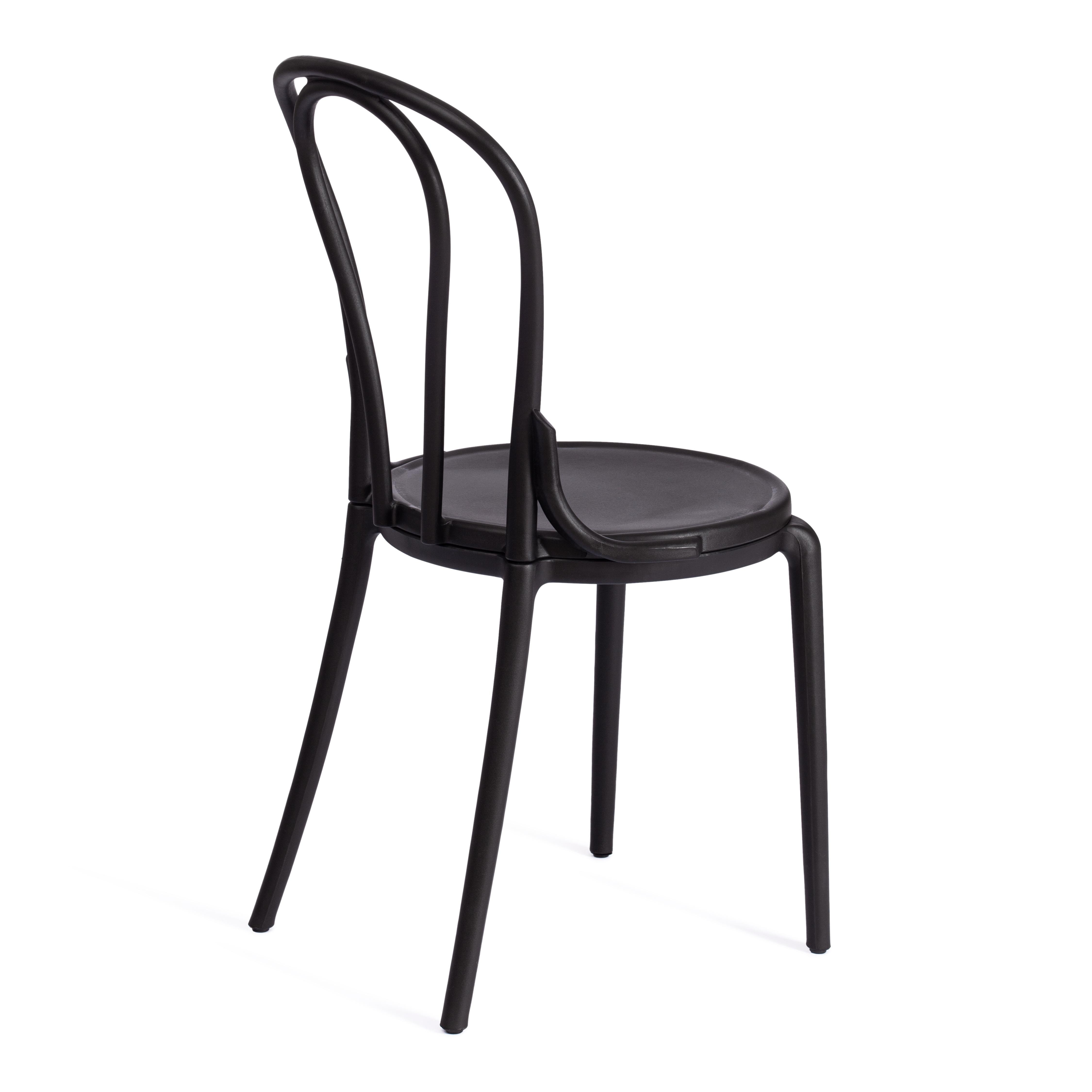 Стул Тонет/Thonet (мод.PL62)/1 шт. в упаковке пластик, 42х52х89см, черный 05