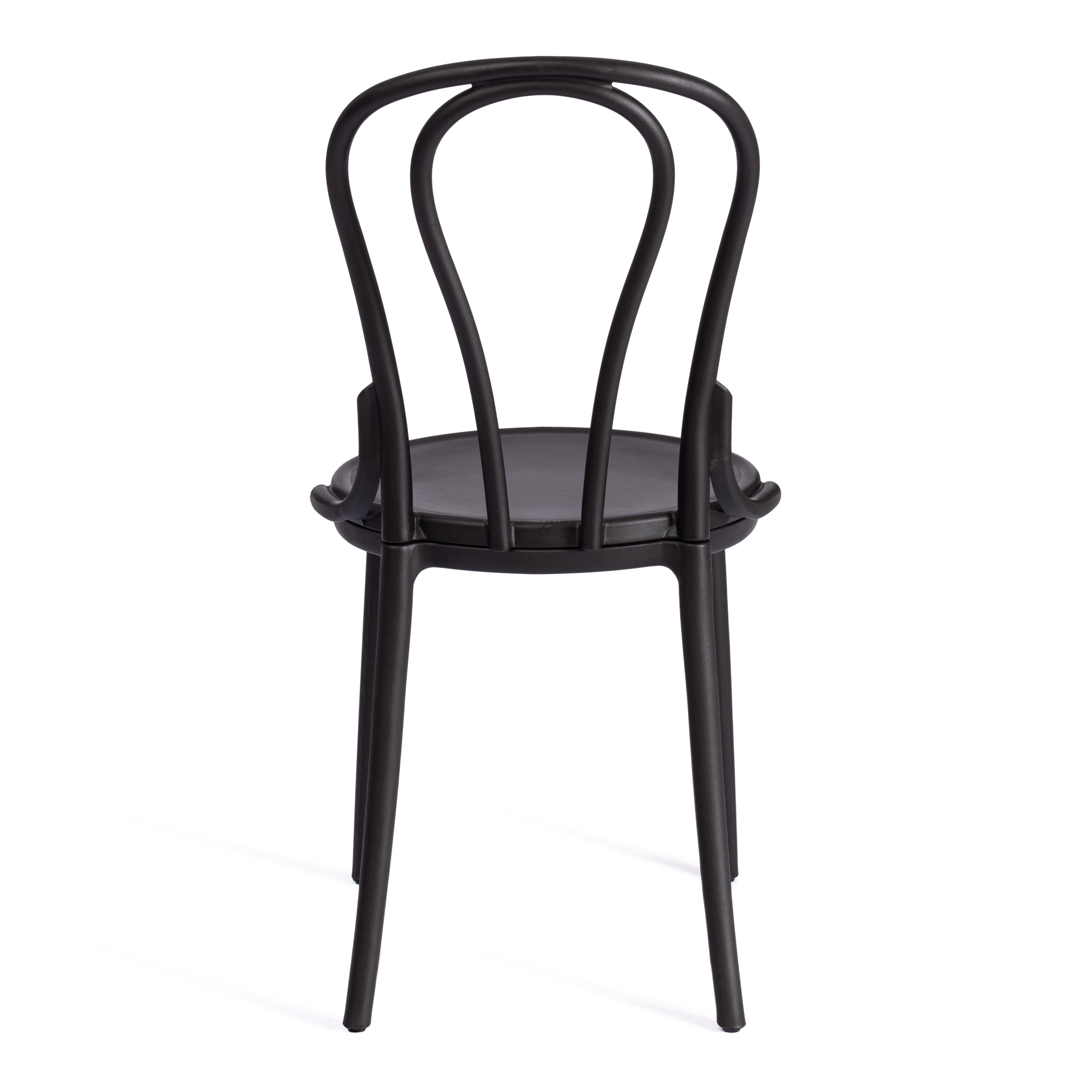 Стул Тонет/Thonet (мод.PL62)/1 шт. в упаковке пластик, 42х52х89см, черный 05
