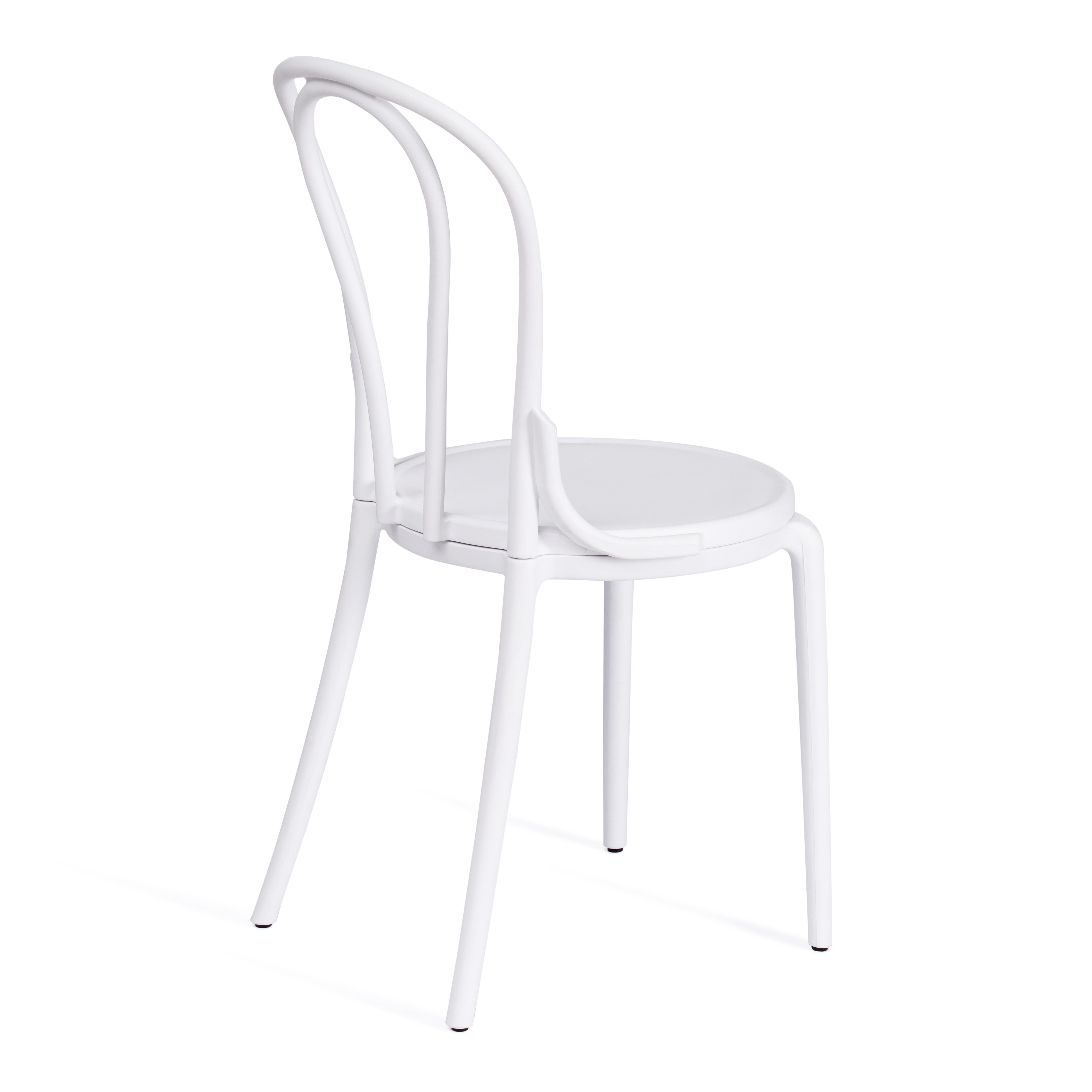 Стул Тонет/Thonet (мод.PL62) пластик, 42х52х89см, белый 01